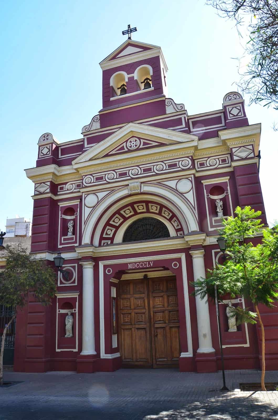 Church of the Veracruz in Santiago de Chile