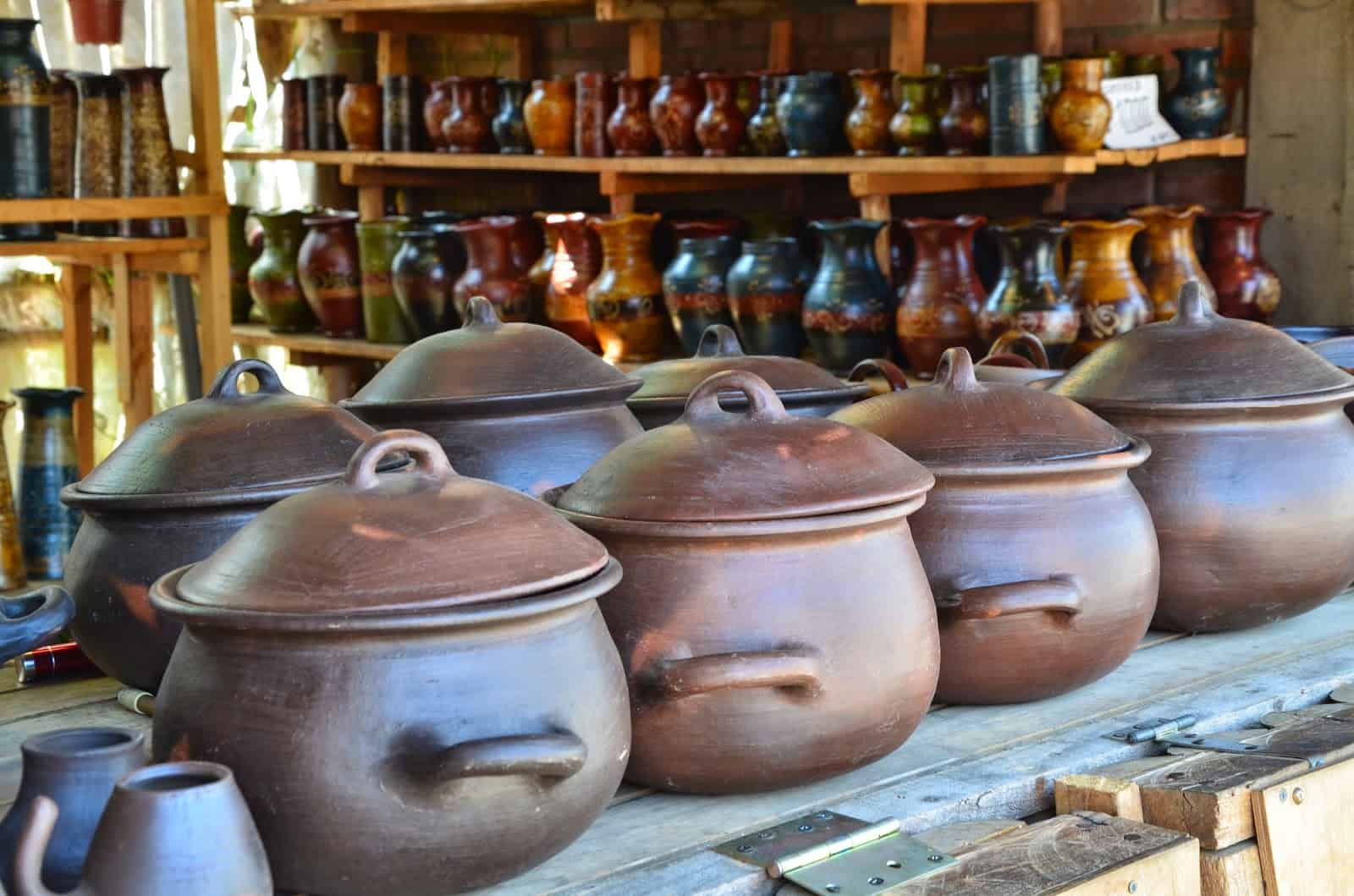 Pottery in Pomaire, Chile