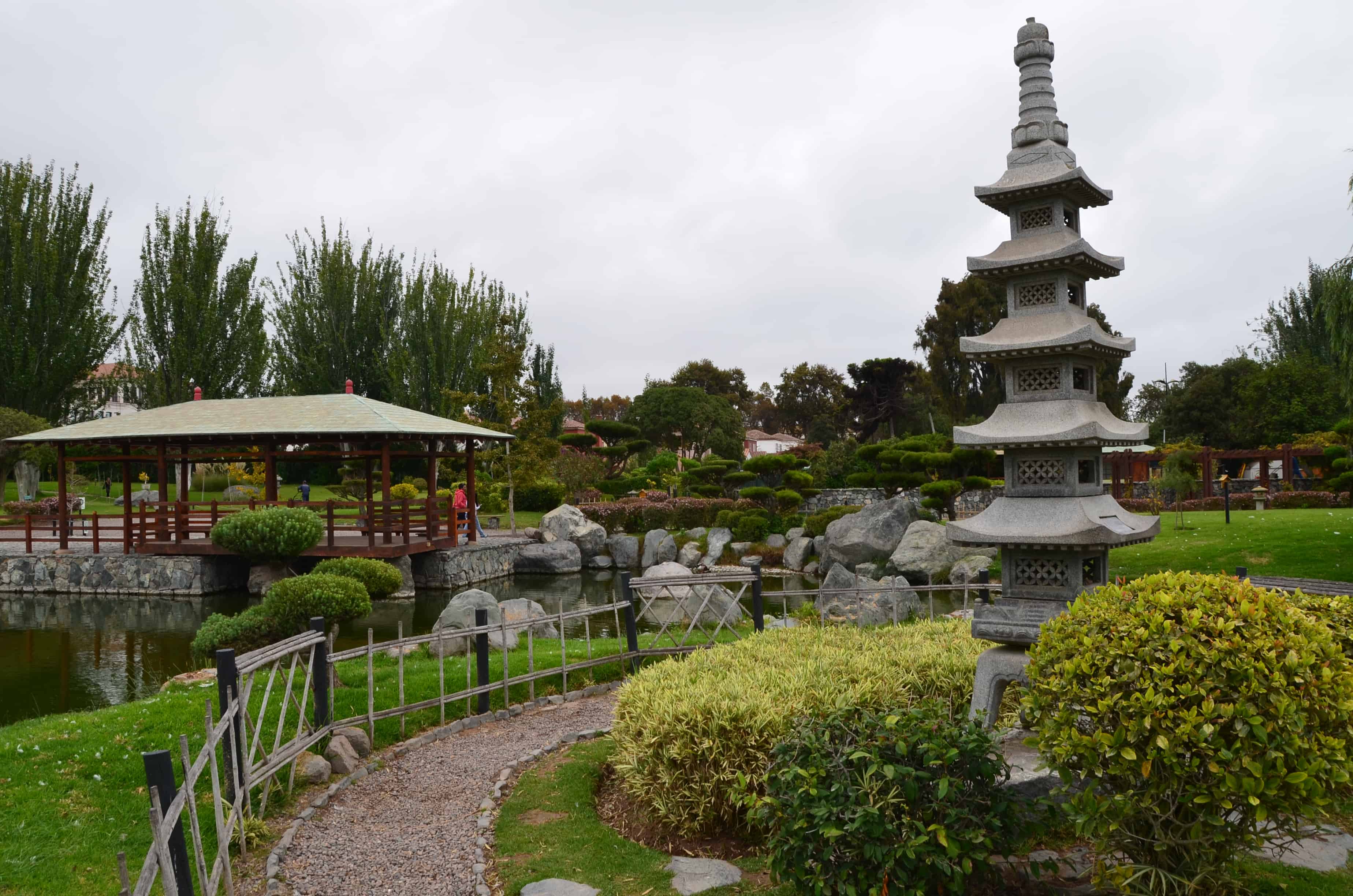 Japanese Garden in La Serena, Chile