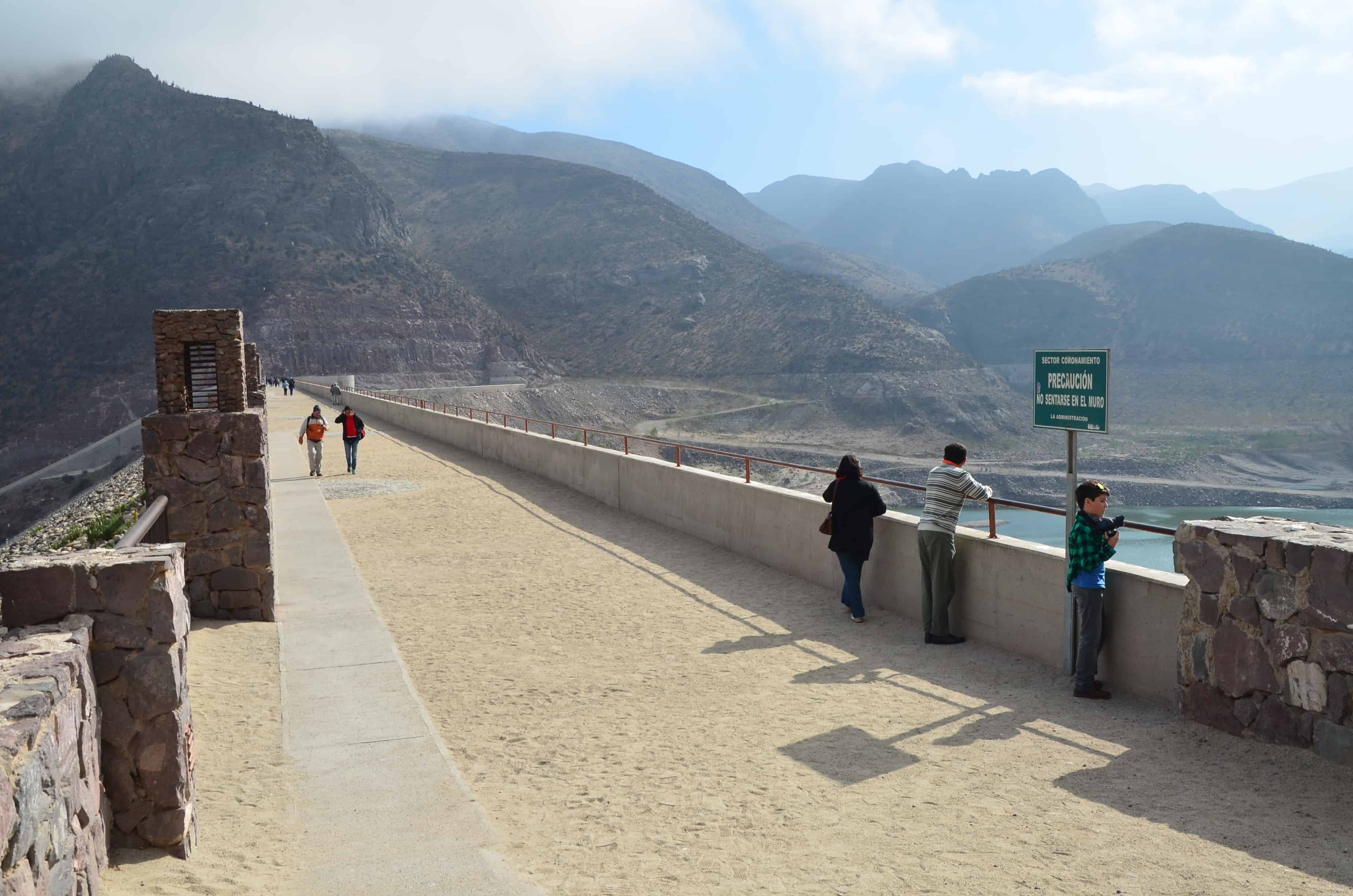 The dam in Elqui Valley, Chile
