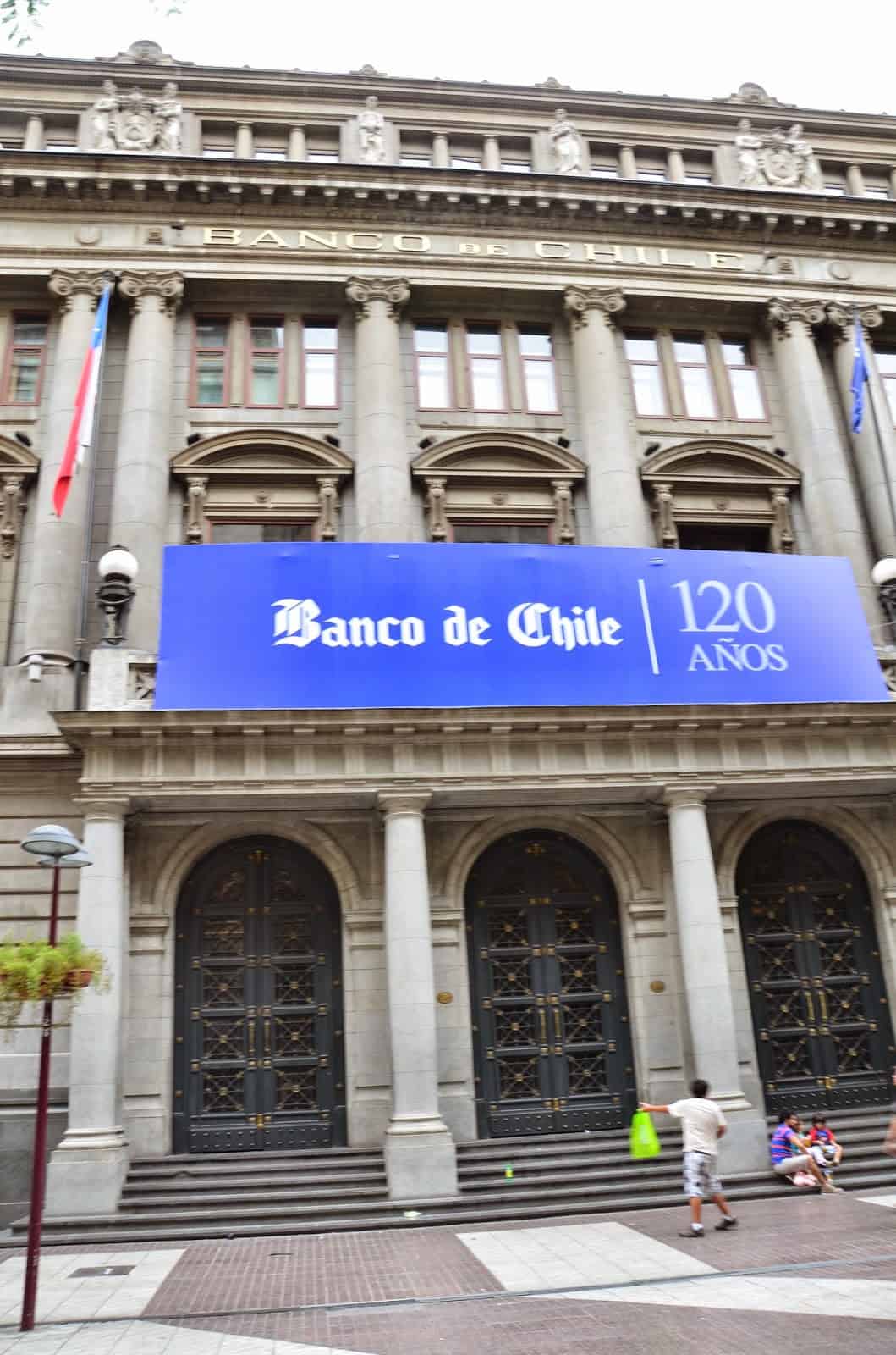 Banco de Chile in Santiago de Chile