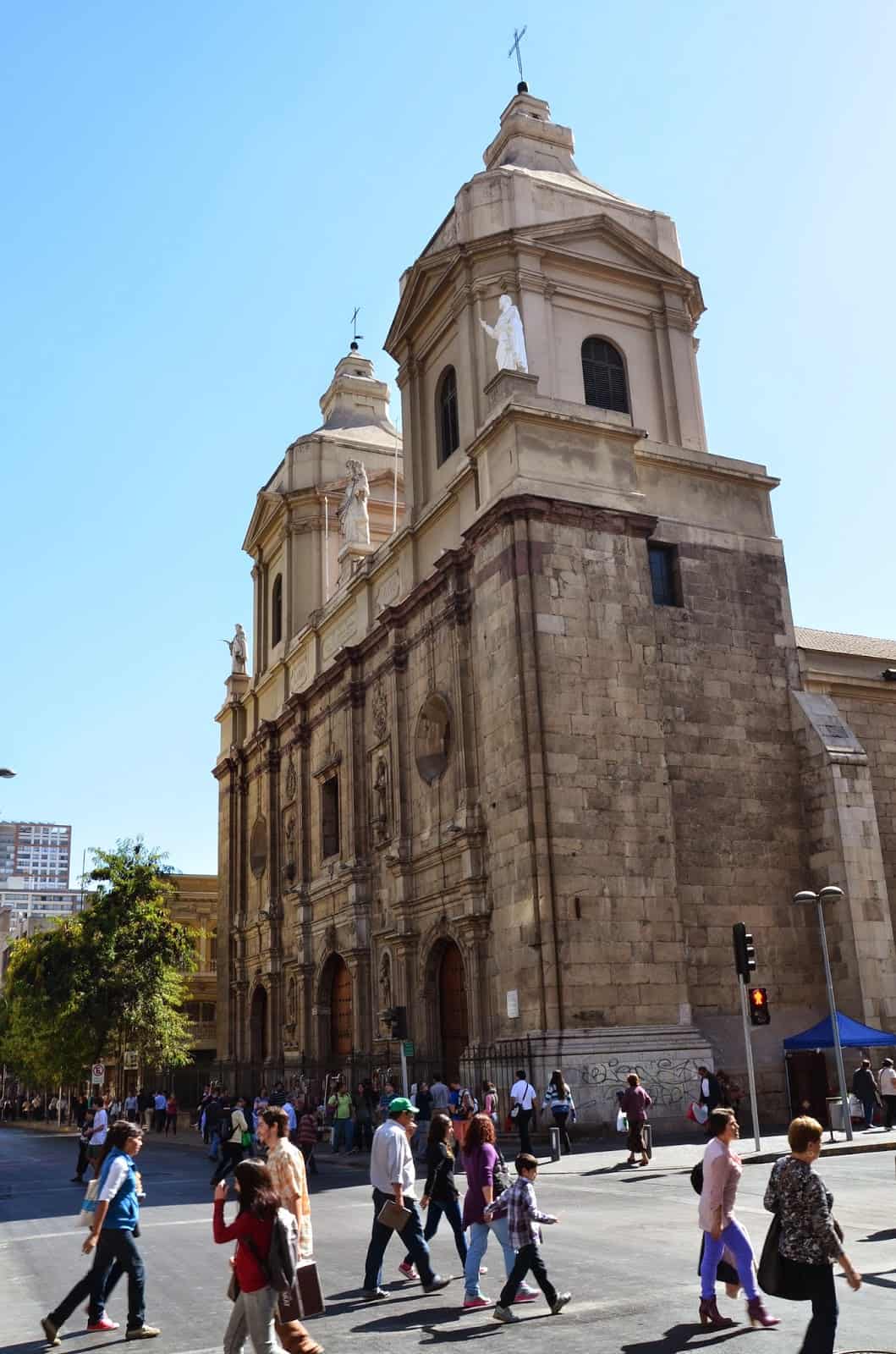 Iglesia de Santo Domingo in Santiago de Chile
