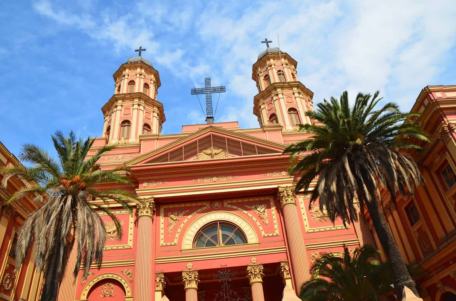 Iglesia de la Preciosa Sangre in Barrio Brasil, Santiago de Chile