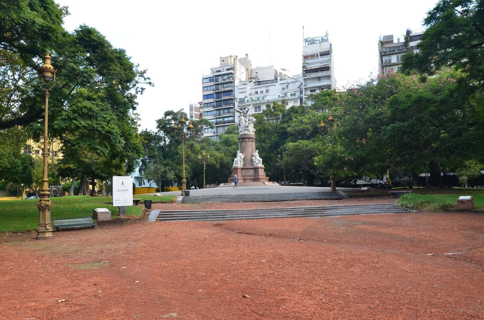 Plaza Francia in Recoleta, Buenos Aires, Argentina