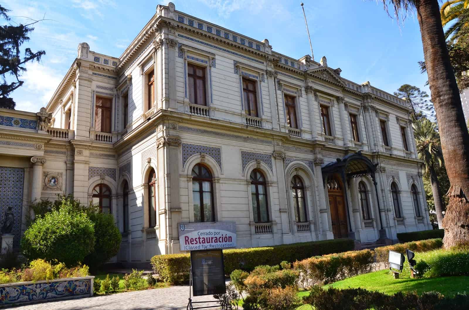 Palacio Cousiño in Barrio Dieciocho, Santiago de Chile