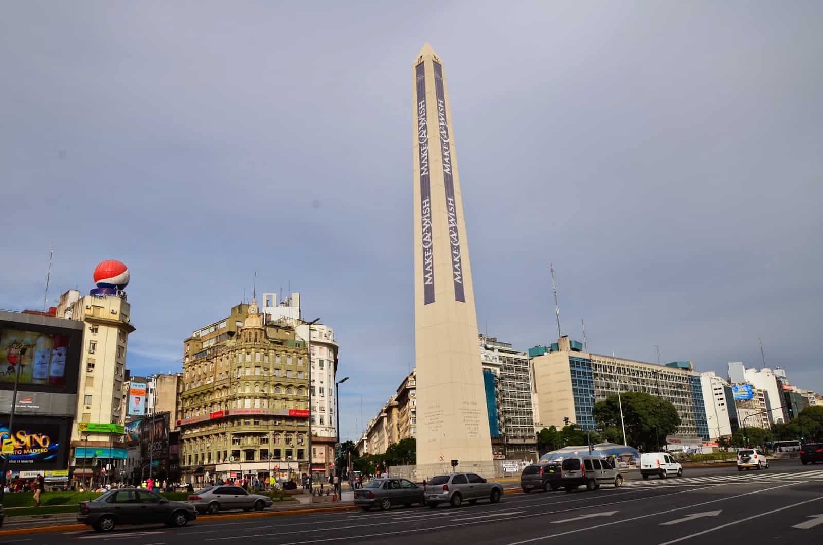 Obelisco in Buenos Aires, Argentina