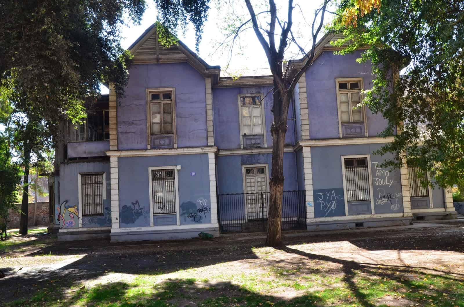 Casa Obrecht at Parque Quinta Normal in Santiago de Chile