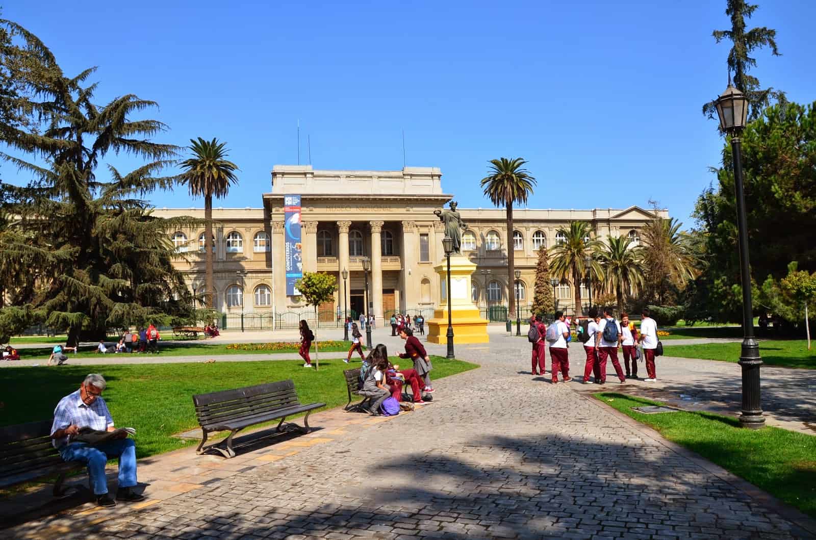 Museo de História Natural at Parque Quinta Normal in Santiago de Chile