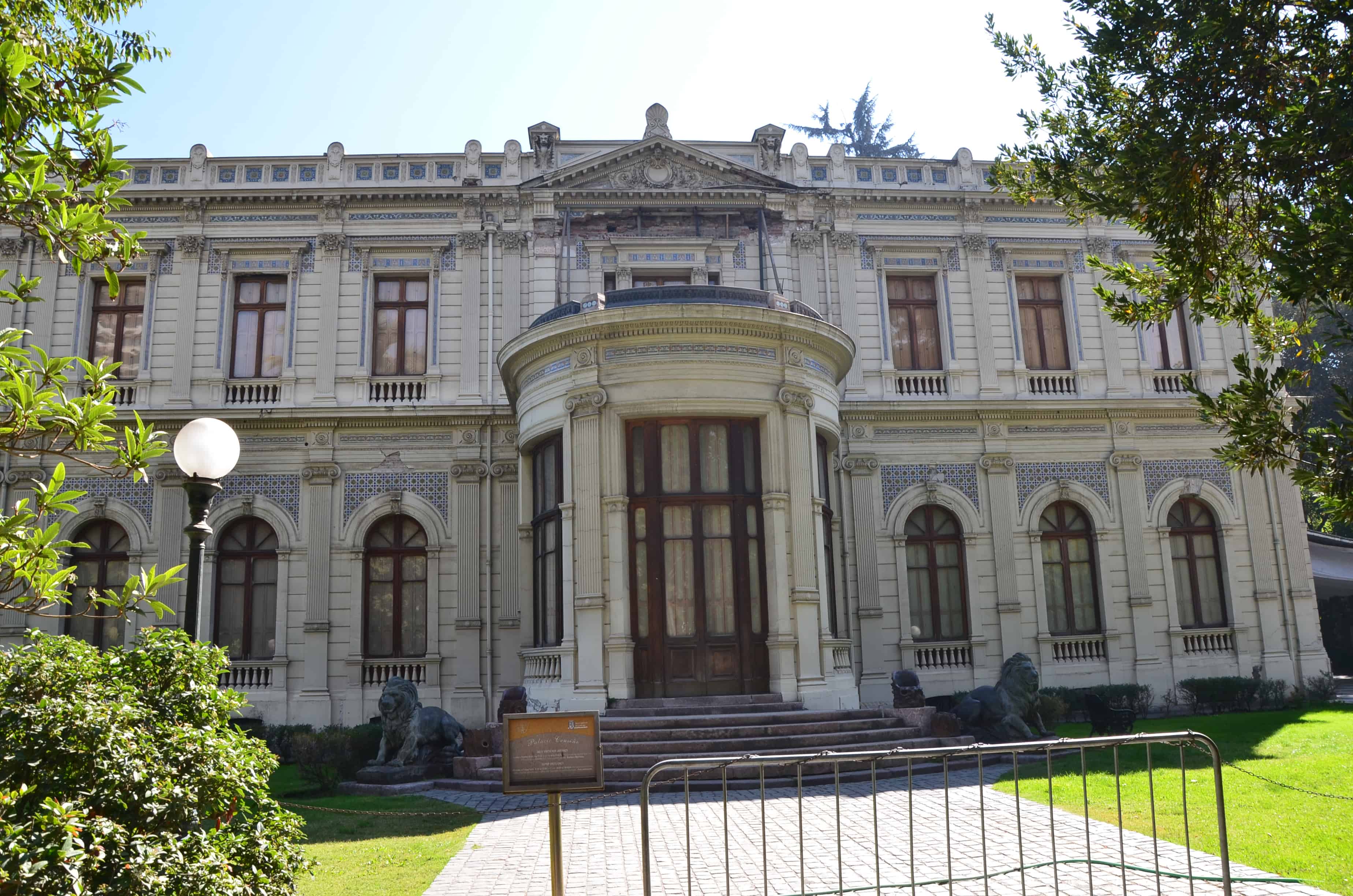Palacio Cousiño in Barrio Dieciocho, Santiago de Chile