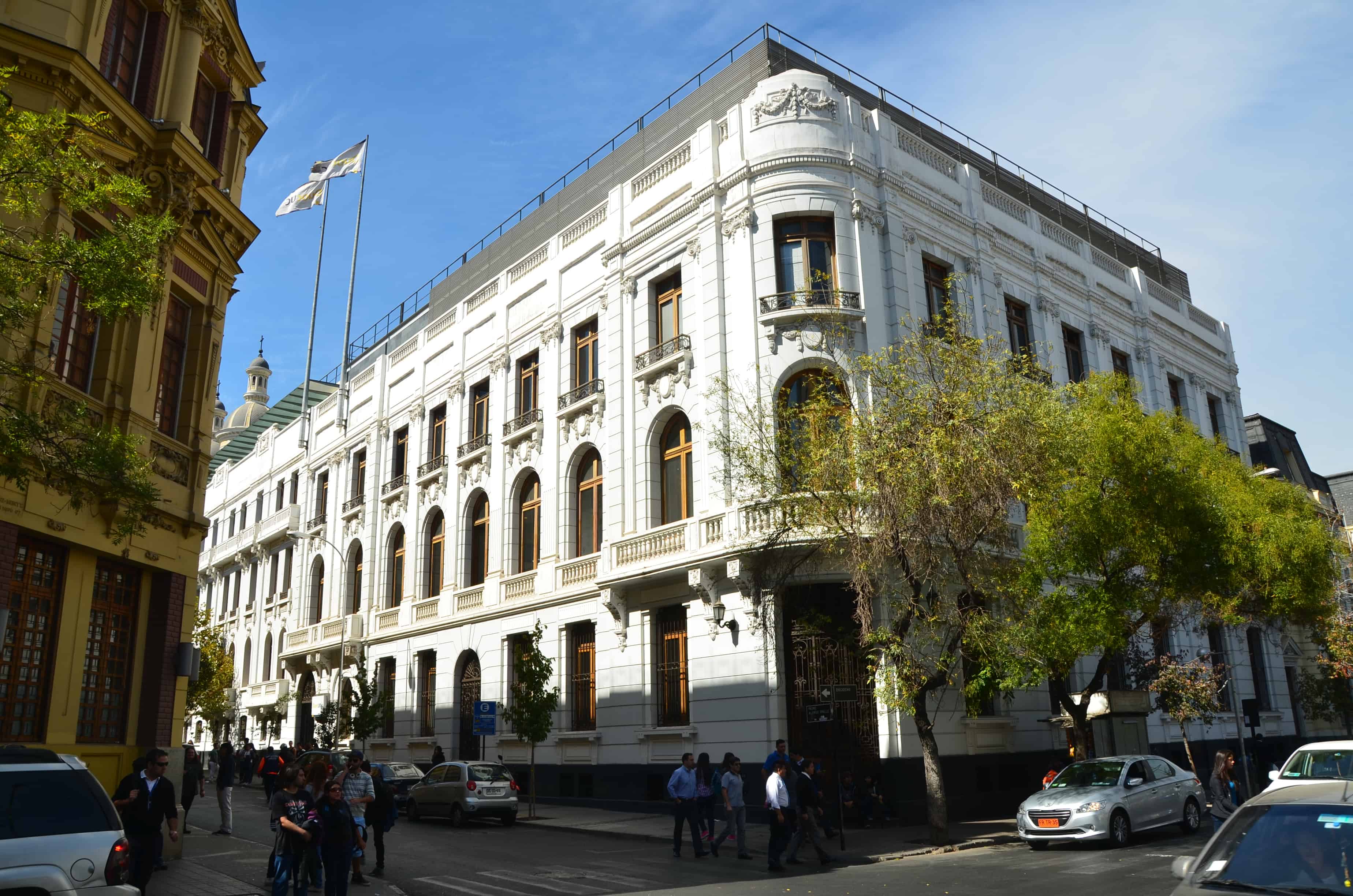 Palacio Eguiguren in Barrio Dieciocho, Santiago de Chile