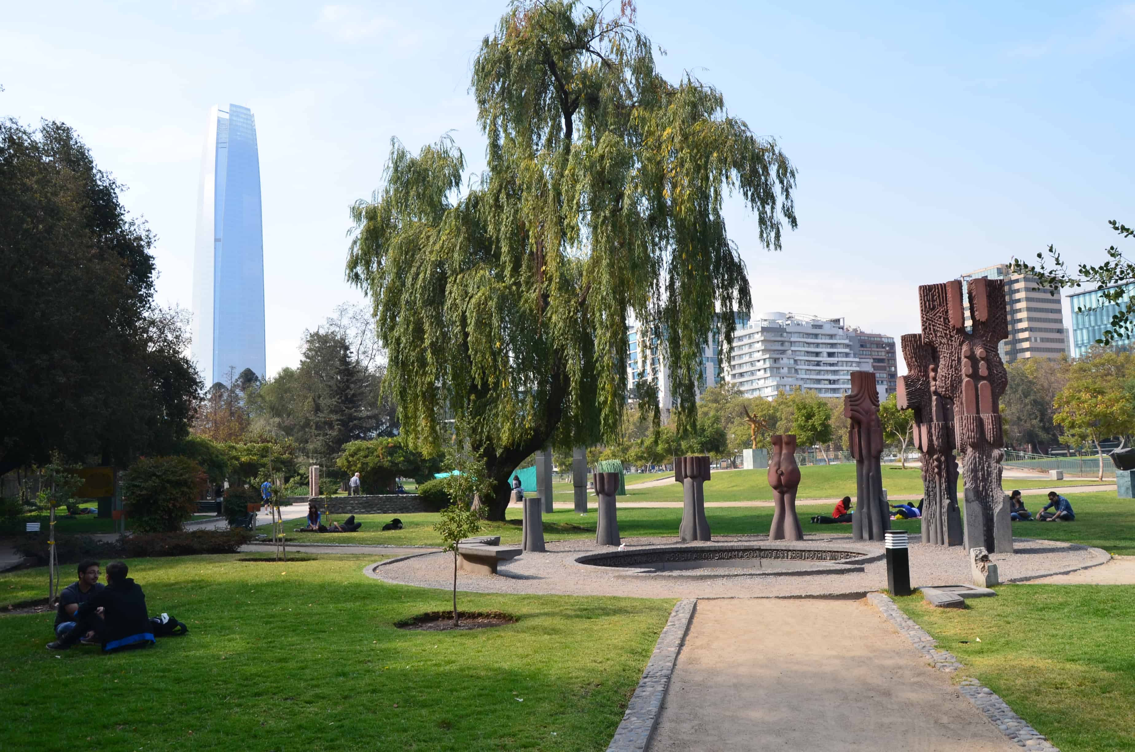 Parque de Las Esculturas in Santiago de Chile