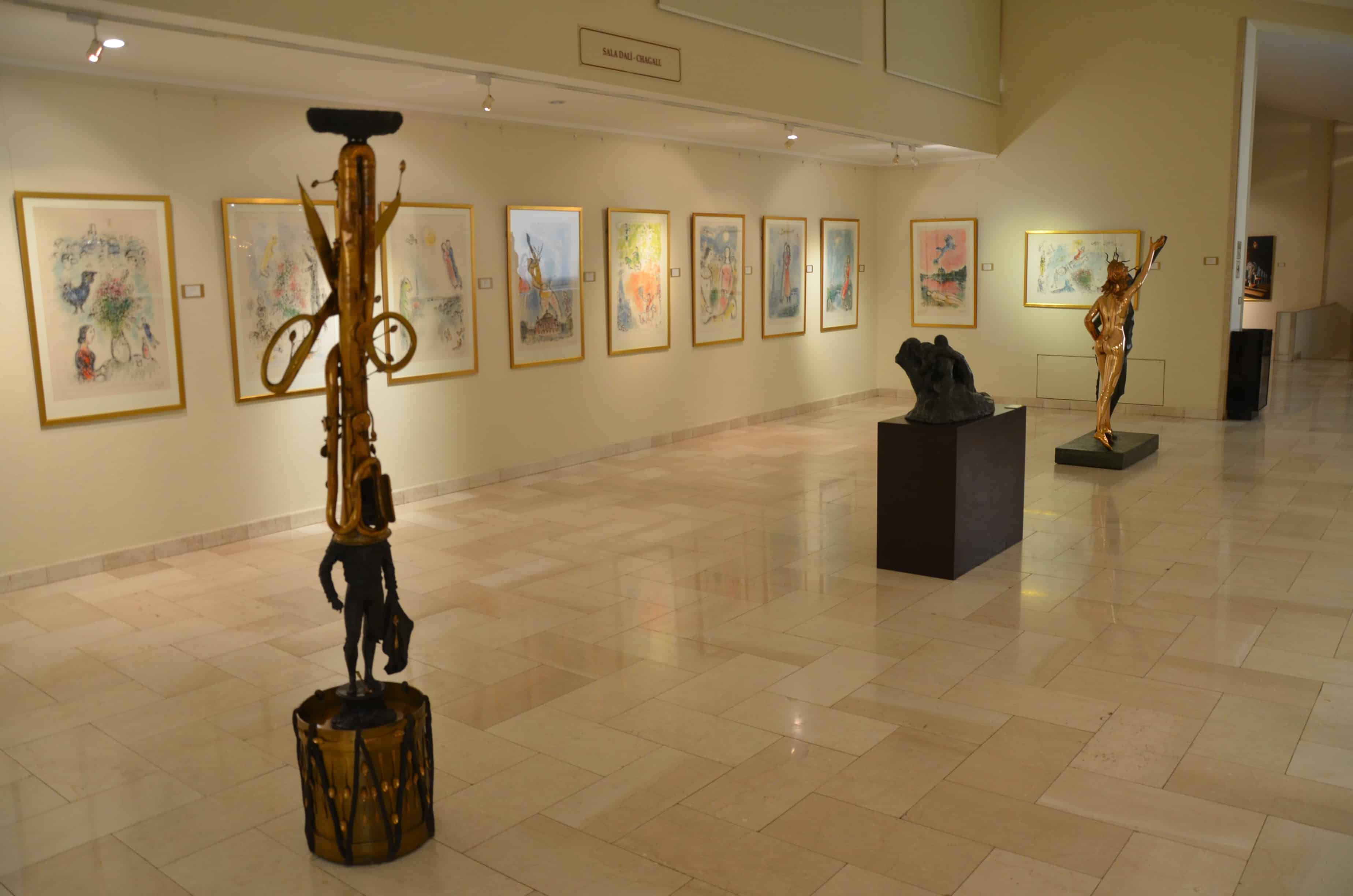 Dalí-Chagall Gallery at the Ralli Museum