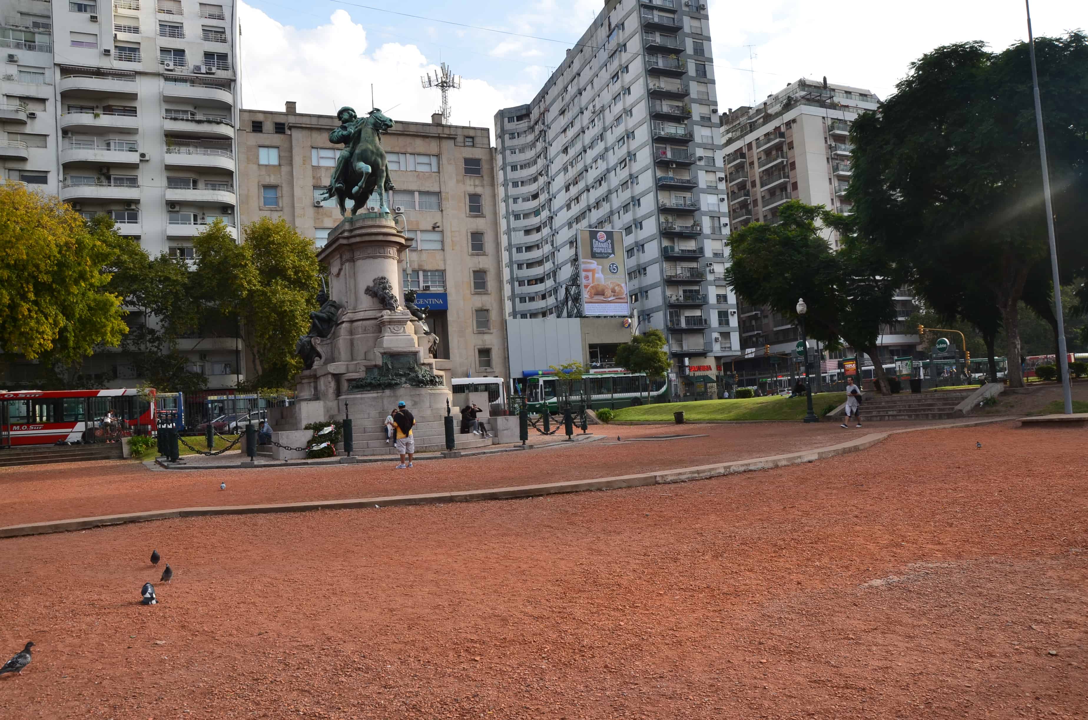 Plaza Italia in Palermo, Buenos Aires, Argentina