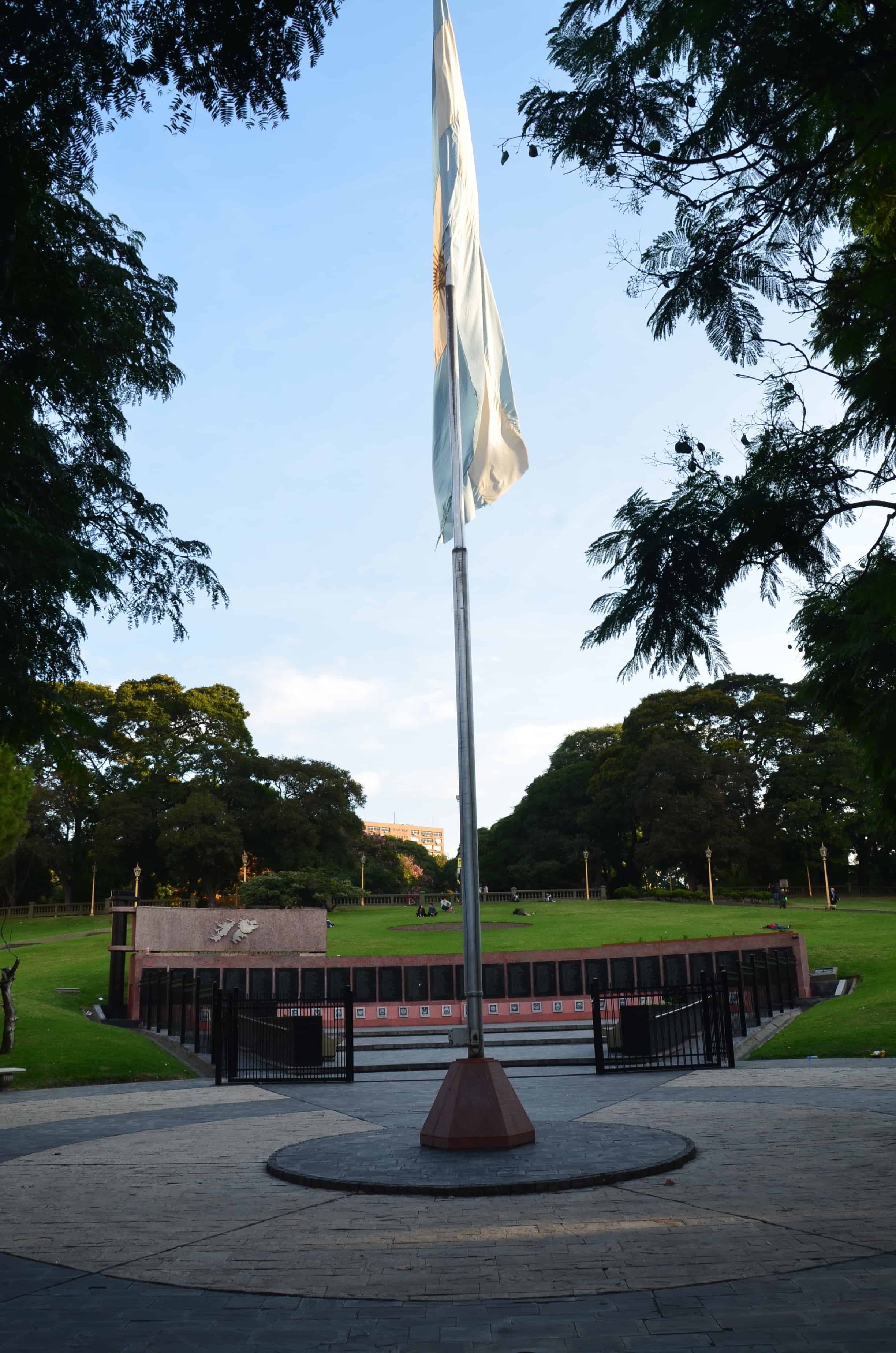 Monumento a los Caídos en Malvinas in Retiro, Buenos Aires, Argentina