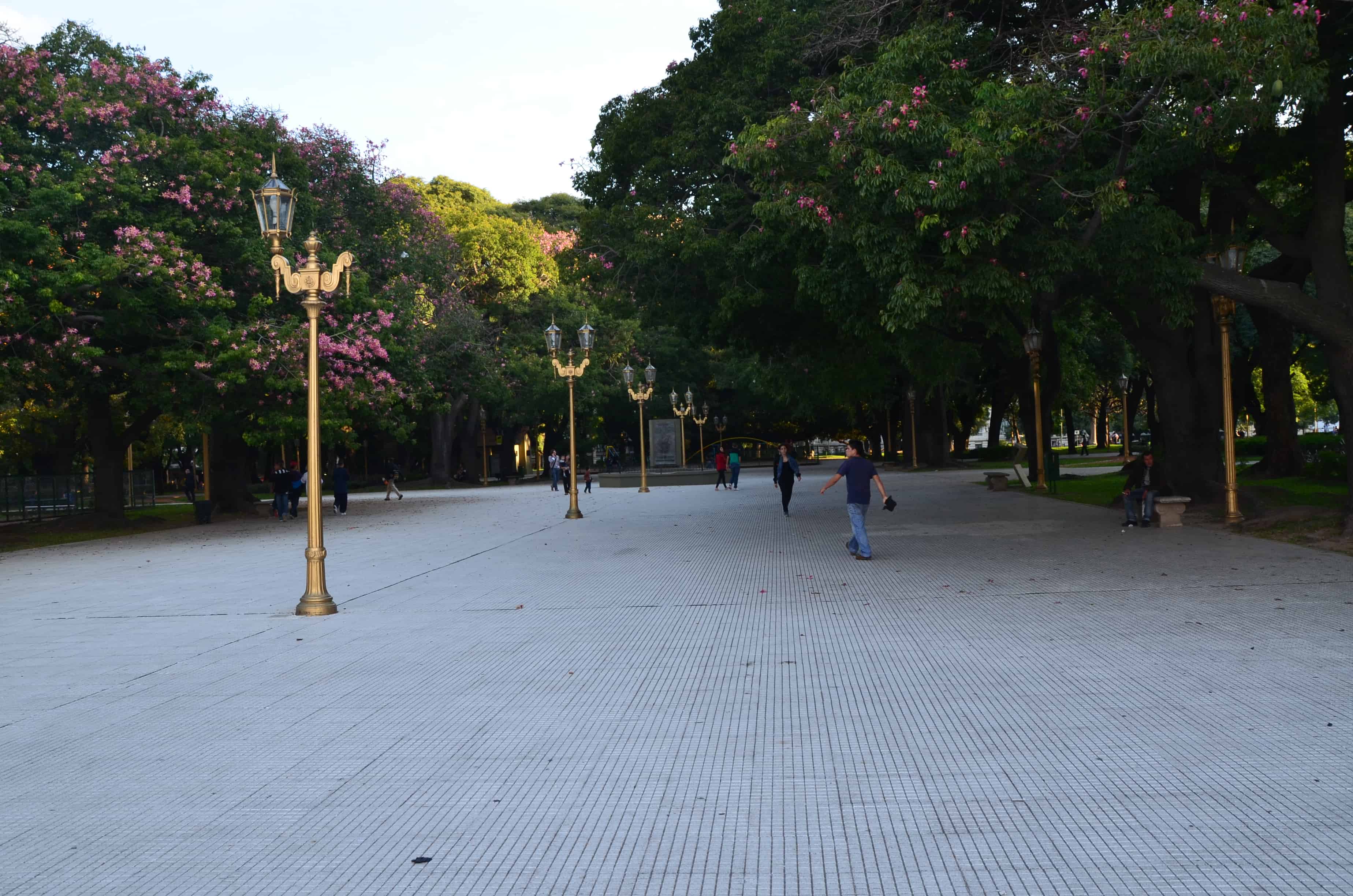 Plaza San Martín in Retiro, Buenos Aires, Argentina