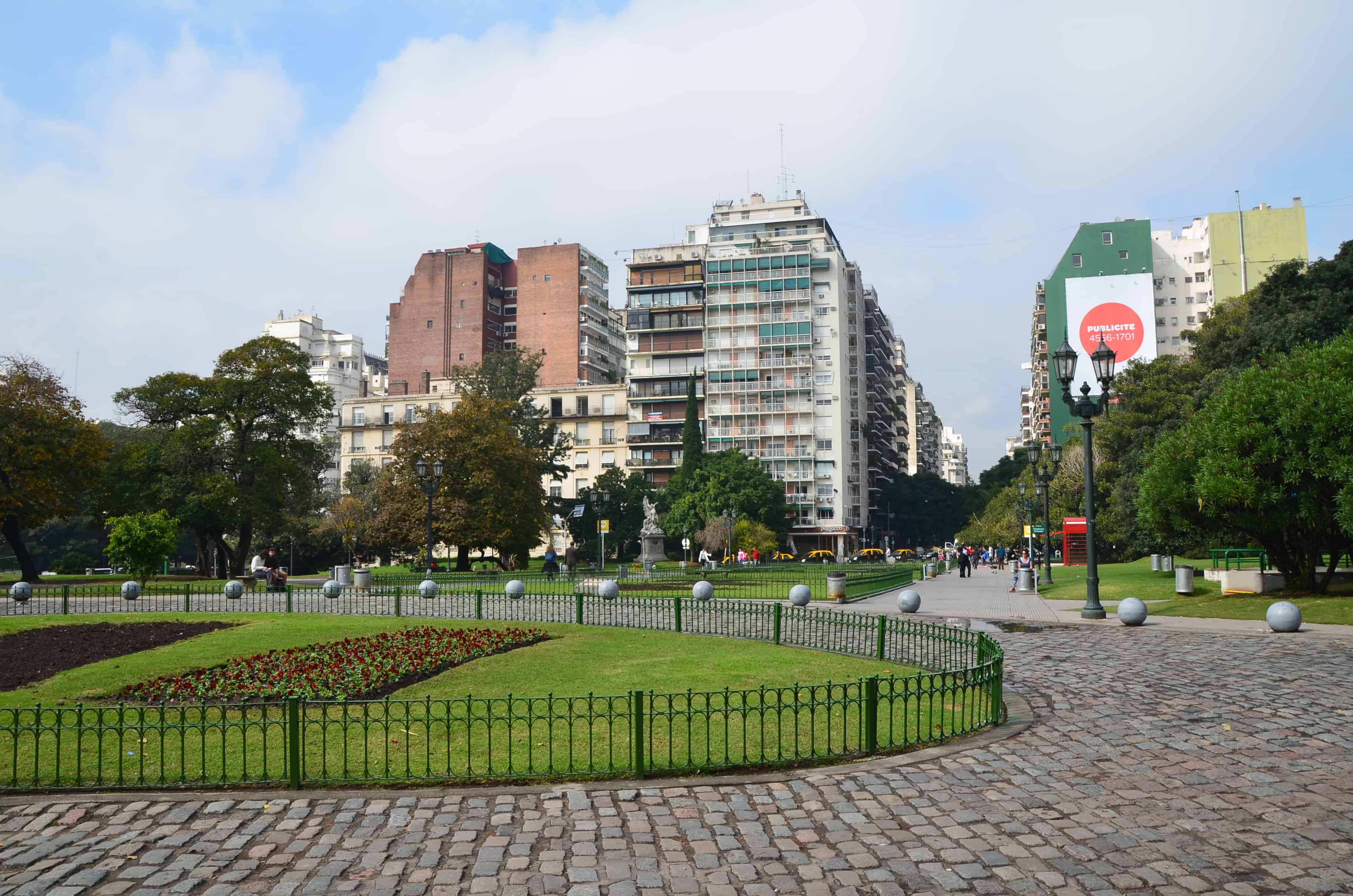 Paseo Chabuca Granda in Recoleta, Buenos Aires, Argentina