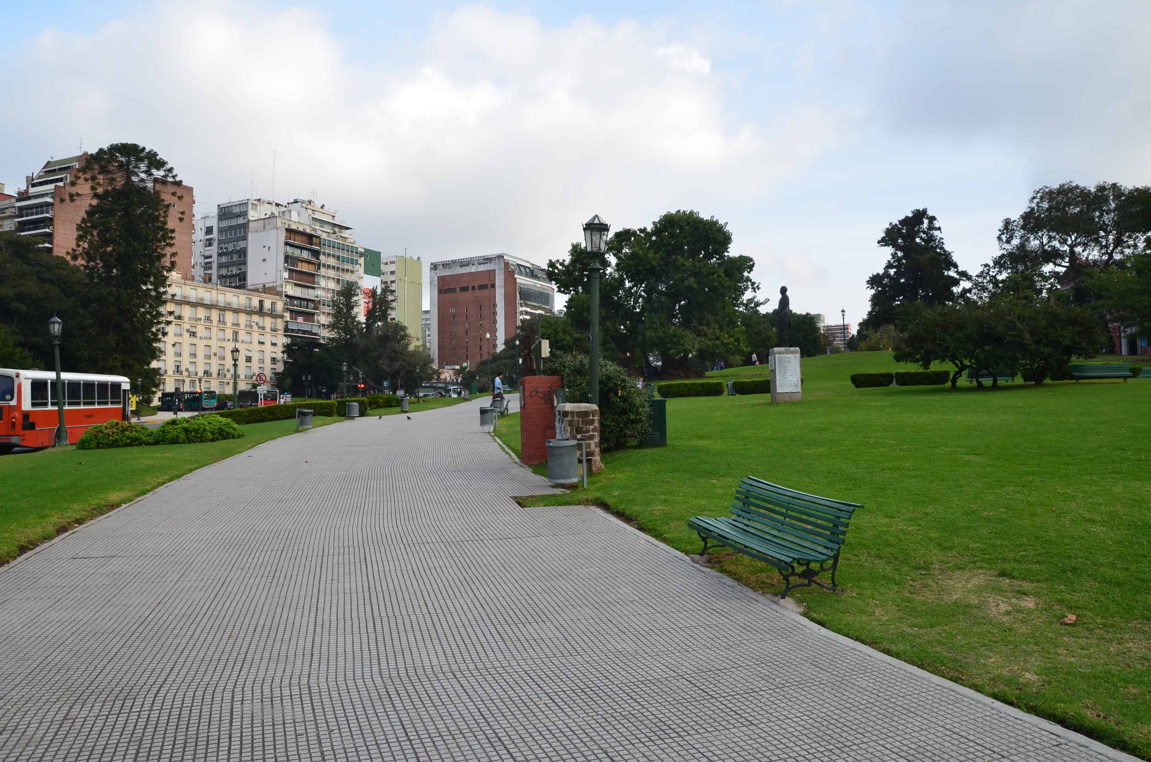 Plaza Intendente Torcuato de Alvear in Recoleta, Buenos Aires, Argentina