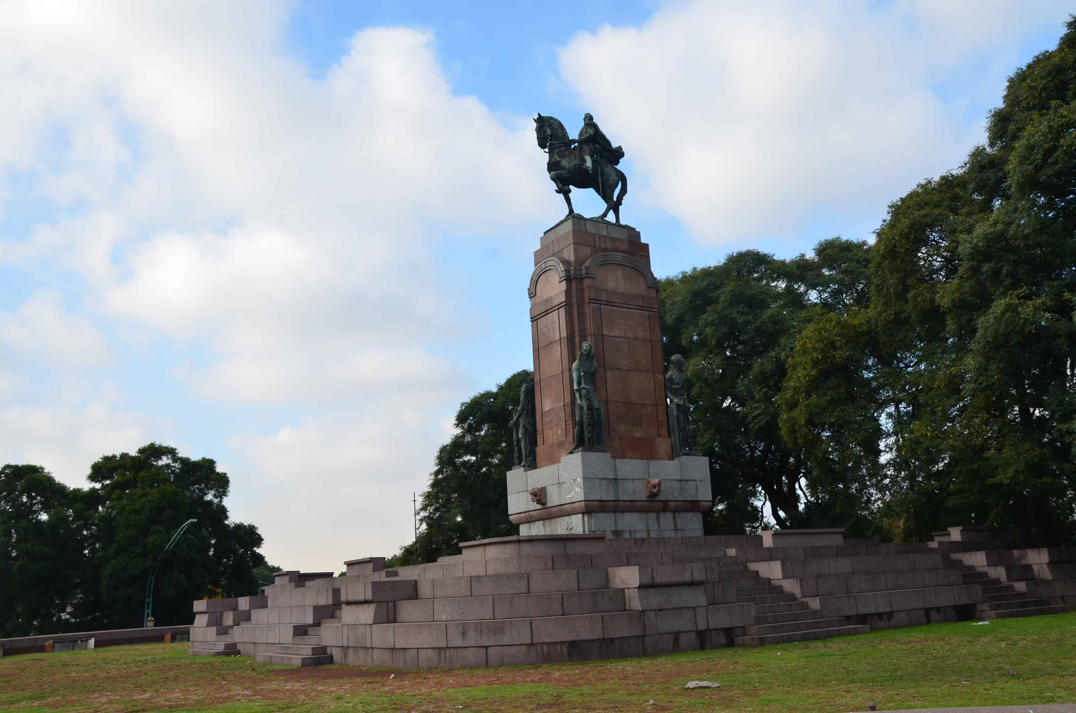 Carlos María de Alvear monument in Recoleta, Buenos Aires, Argentina