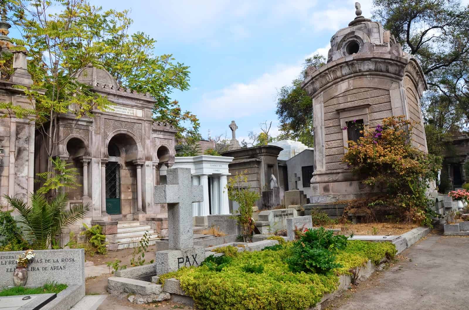Cementerio General in Santiago de Chile