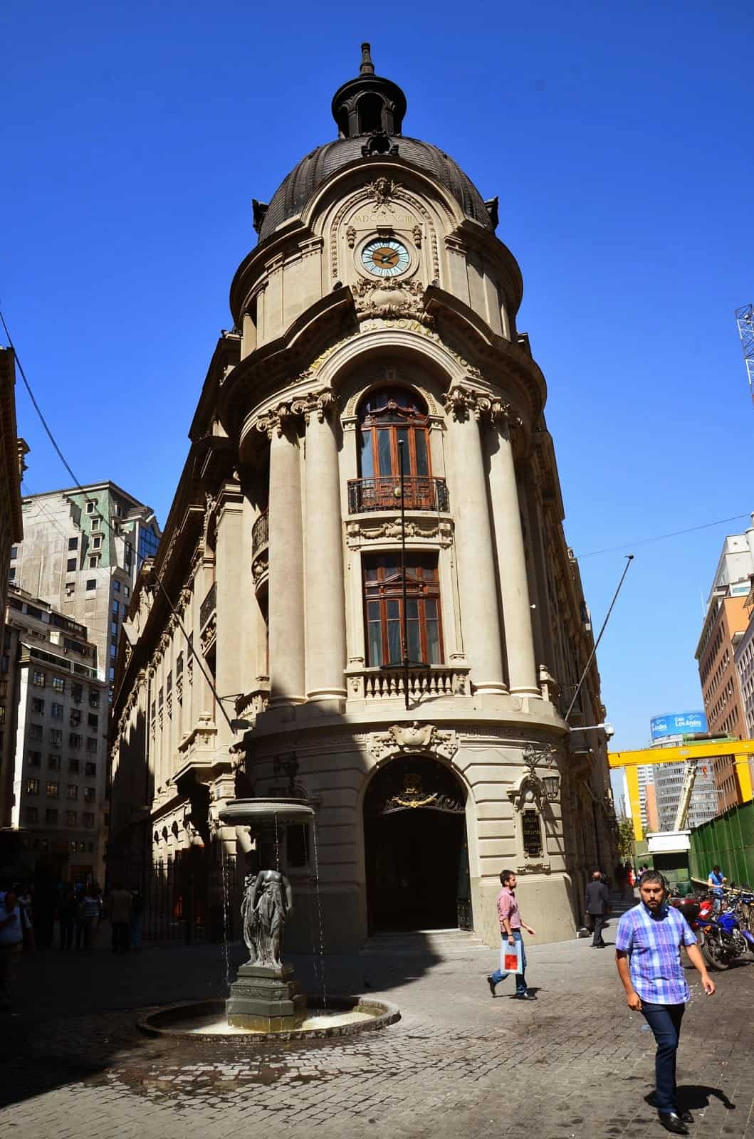 Bolsa de Comercio in Santiago de Chile