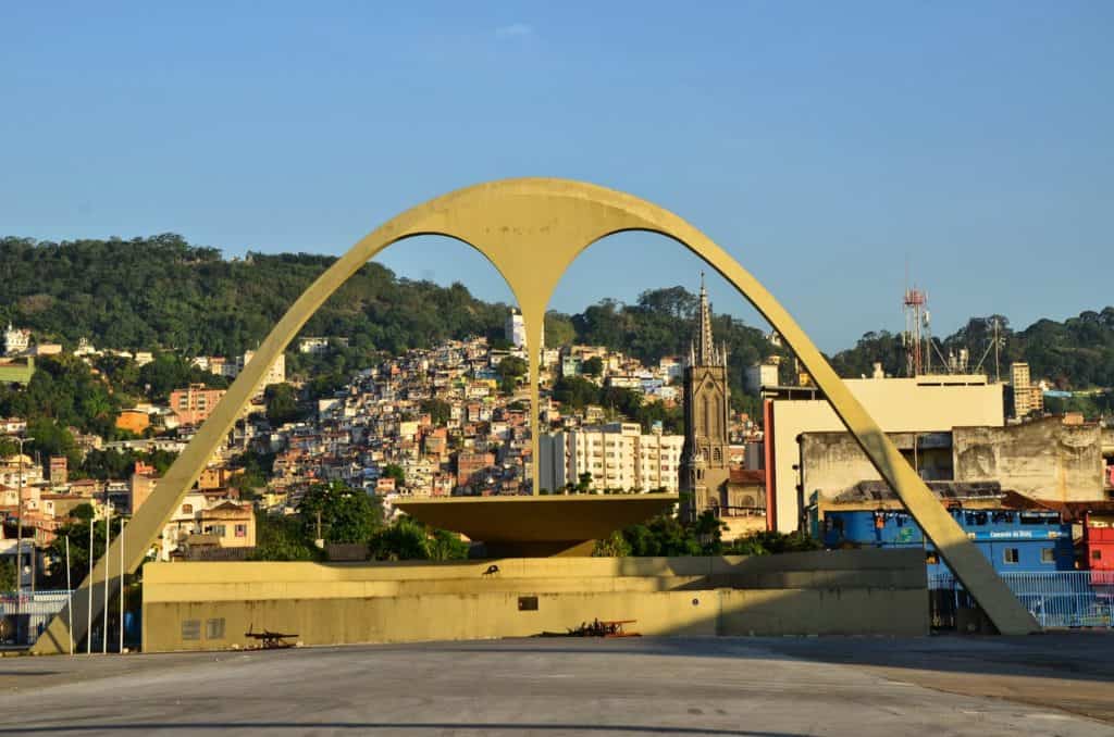 Praça da Apoteose at Sambódromo in Rio de Janeiro, Brazil