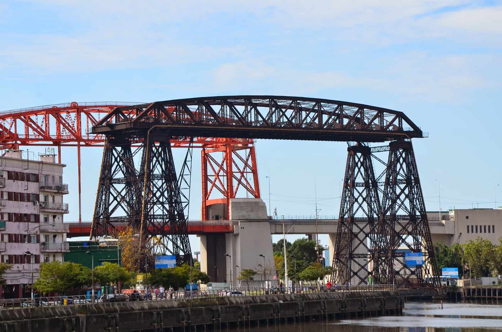 Puente Transbordador Nicolás Avellaneda in La Boca, Buenos Aires, Argentina