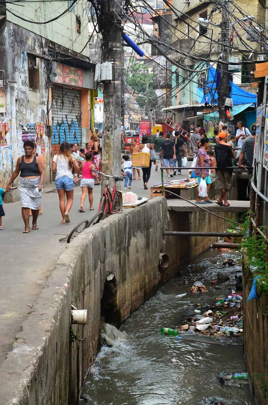 Lower Rocinha at Rocinha favela, Rio de Janeiro, Brazil