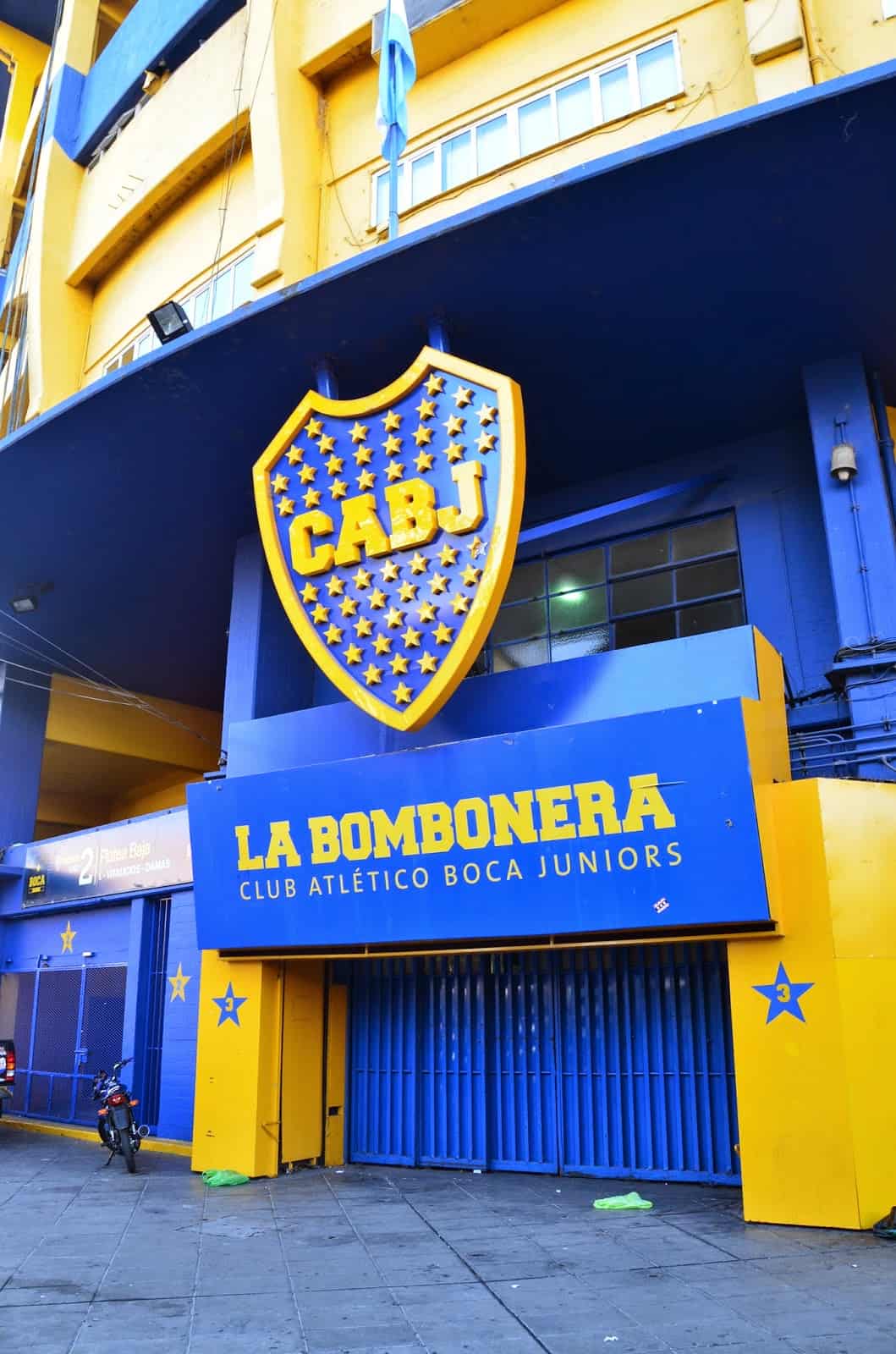 La Bombonera in La Boca, Buenos Aires, Argentina