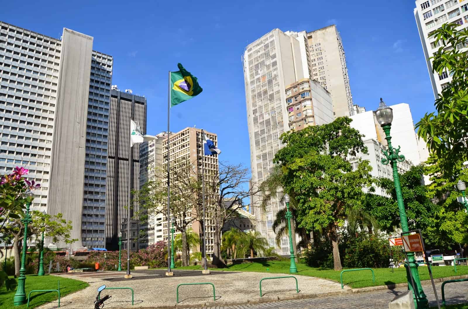 Largo da Carioca in Rio de Janeiro, Brazil