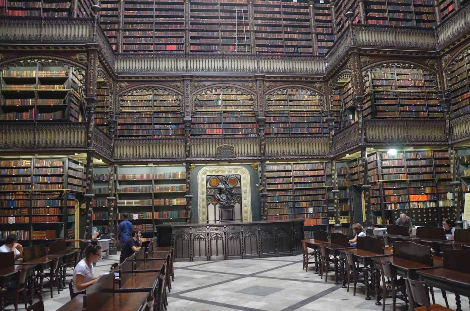 Real Gabinete Português de Leitura in Rio de Janeiro, Brazil