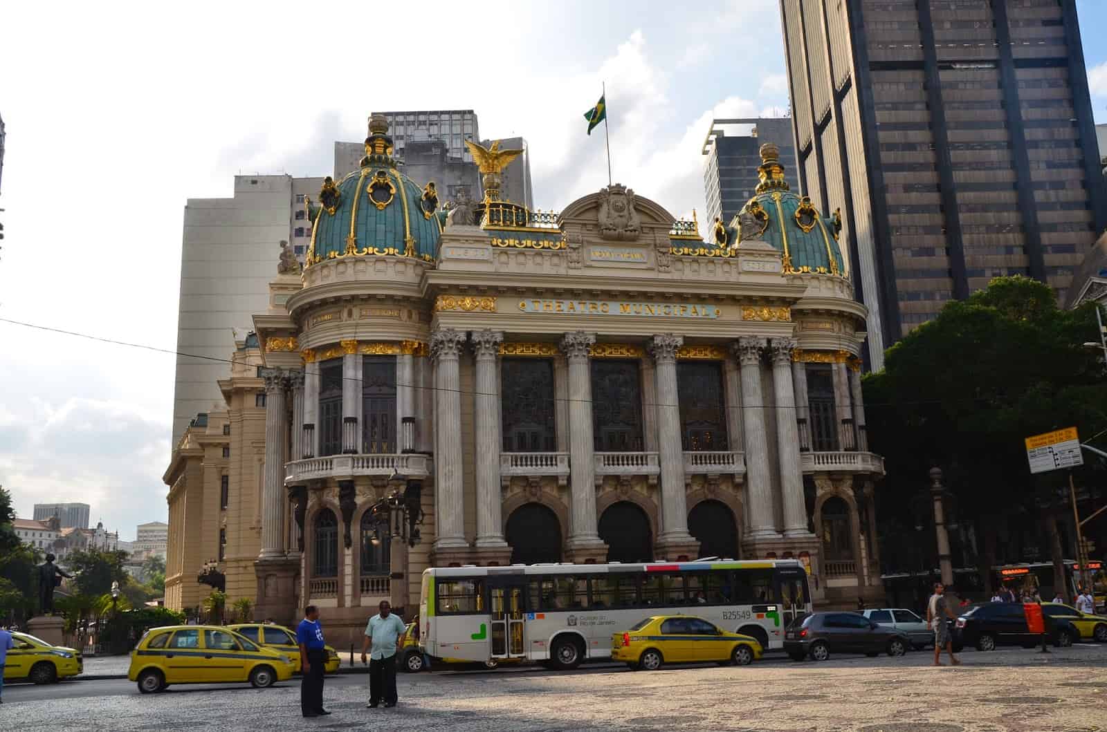 Theatro Municipal in Rio de Janeiro, Brazil