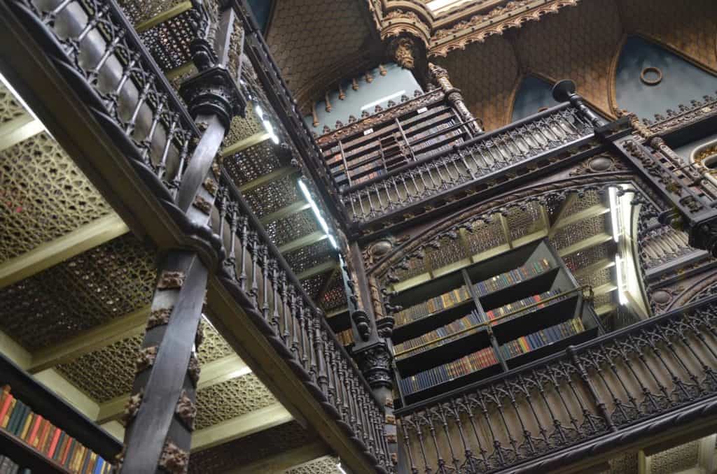 Real Gabinete Português de Leitura in Rio de Janeiro, Brazil