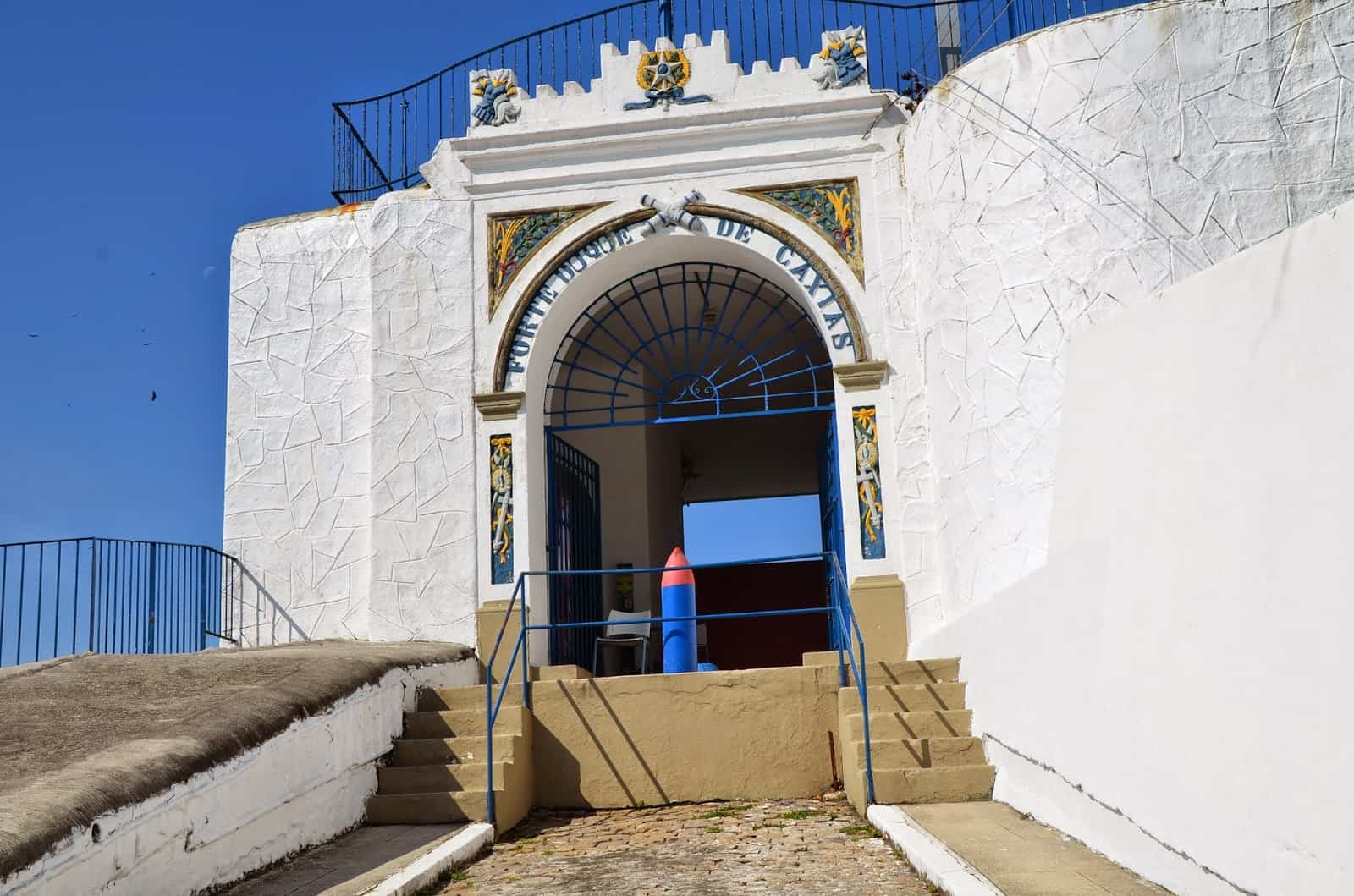 Entrance to Fort Duque de Caxias in Rio de Janeiro, Brazil