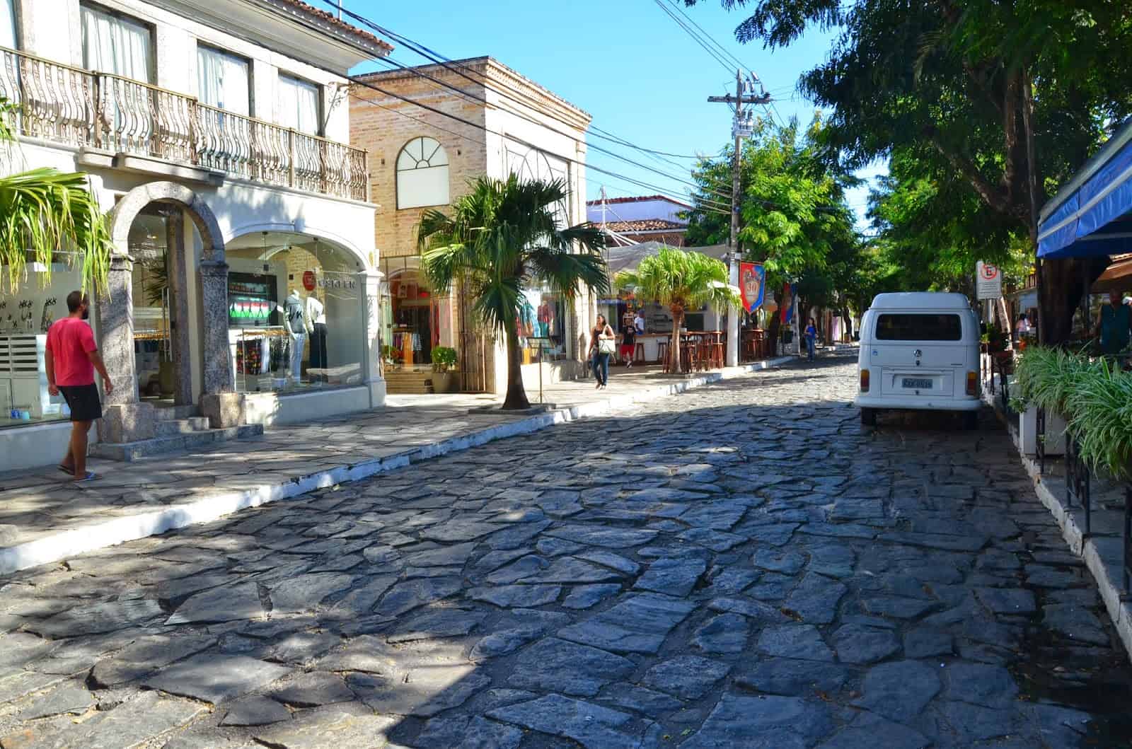 Rua das Pedras in Búzios, Brazil