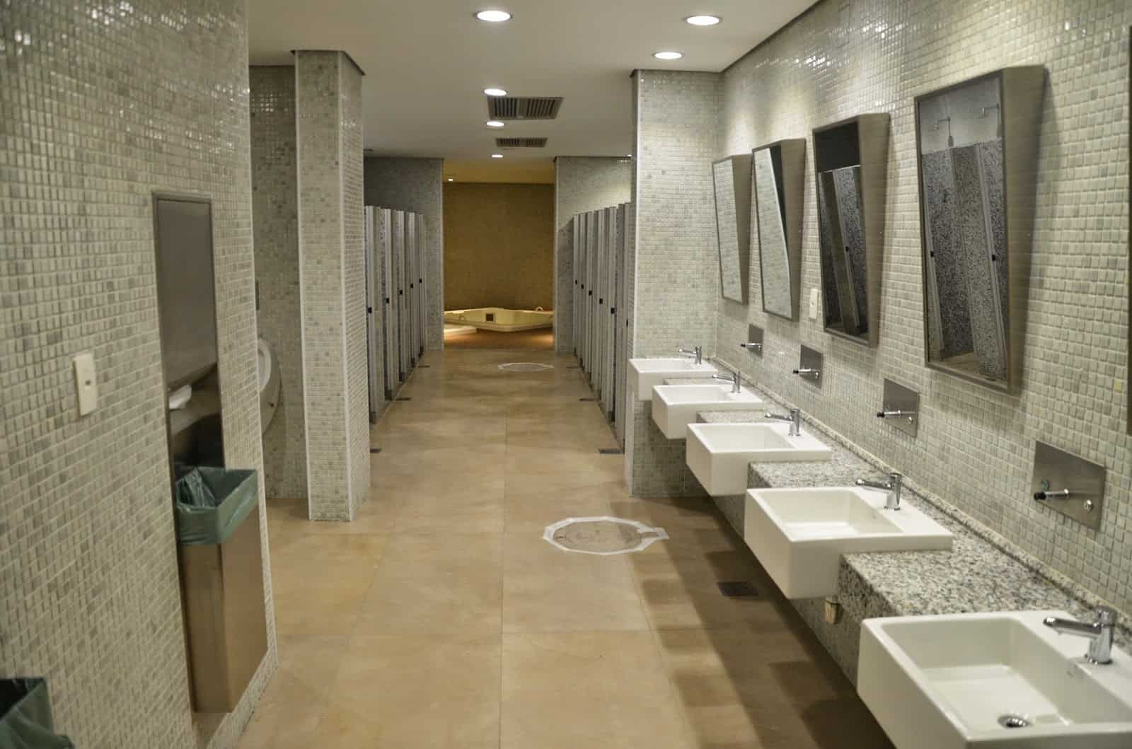 Brazilian national team bathroom