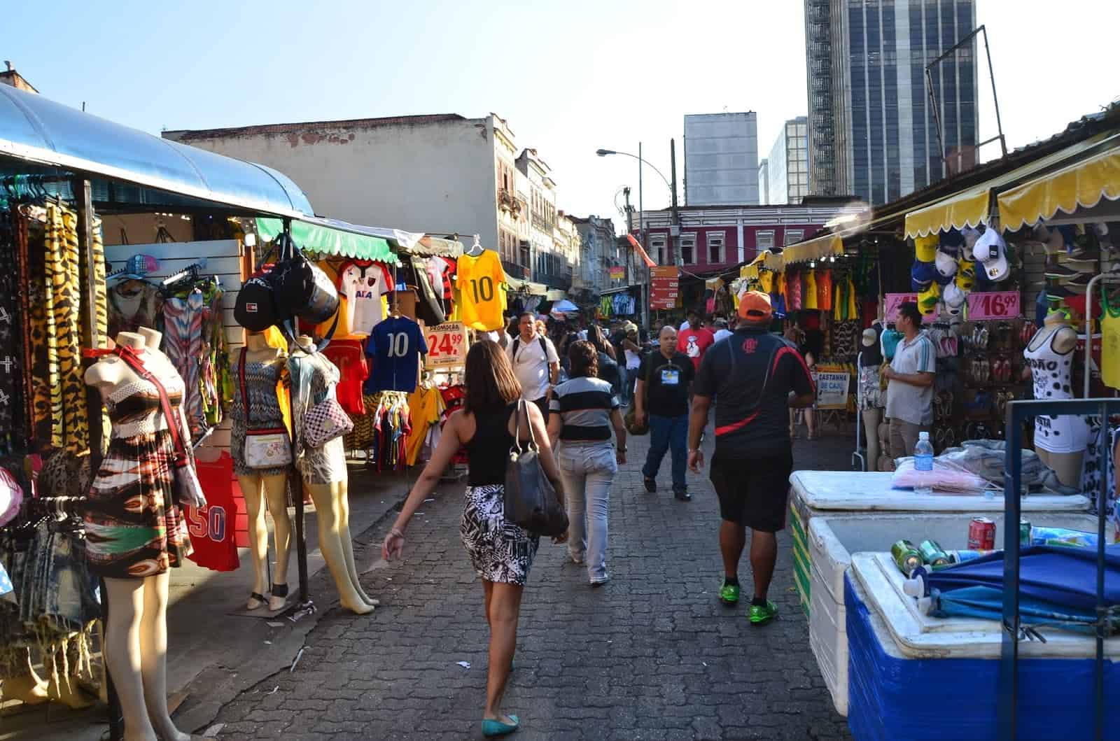 Mercado Popular in Rio de Janeiro, Brazil