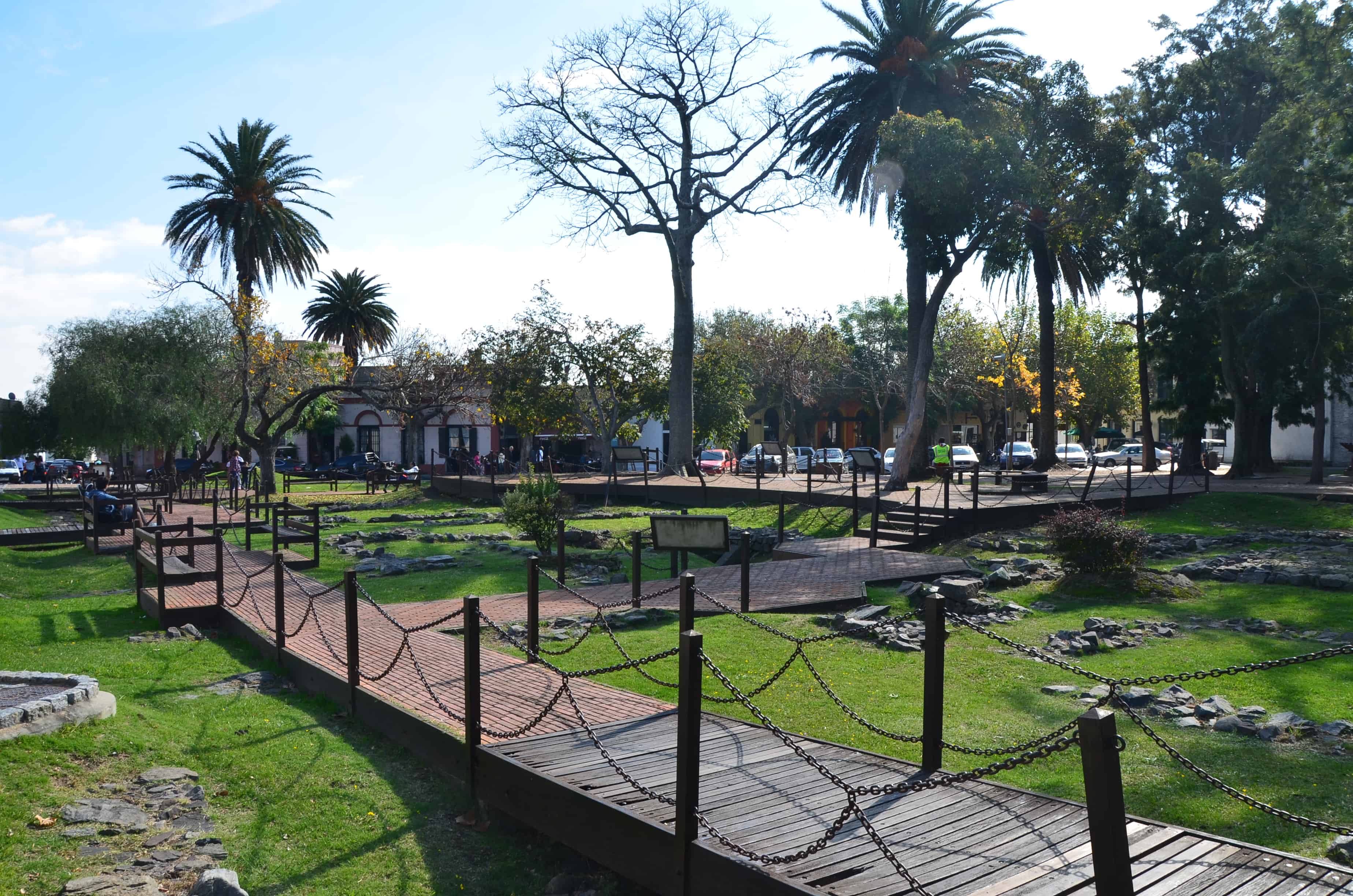 Plaza de Armas in Colonia del Sacramento, Uruguay