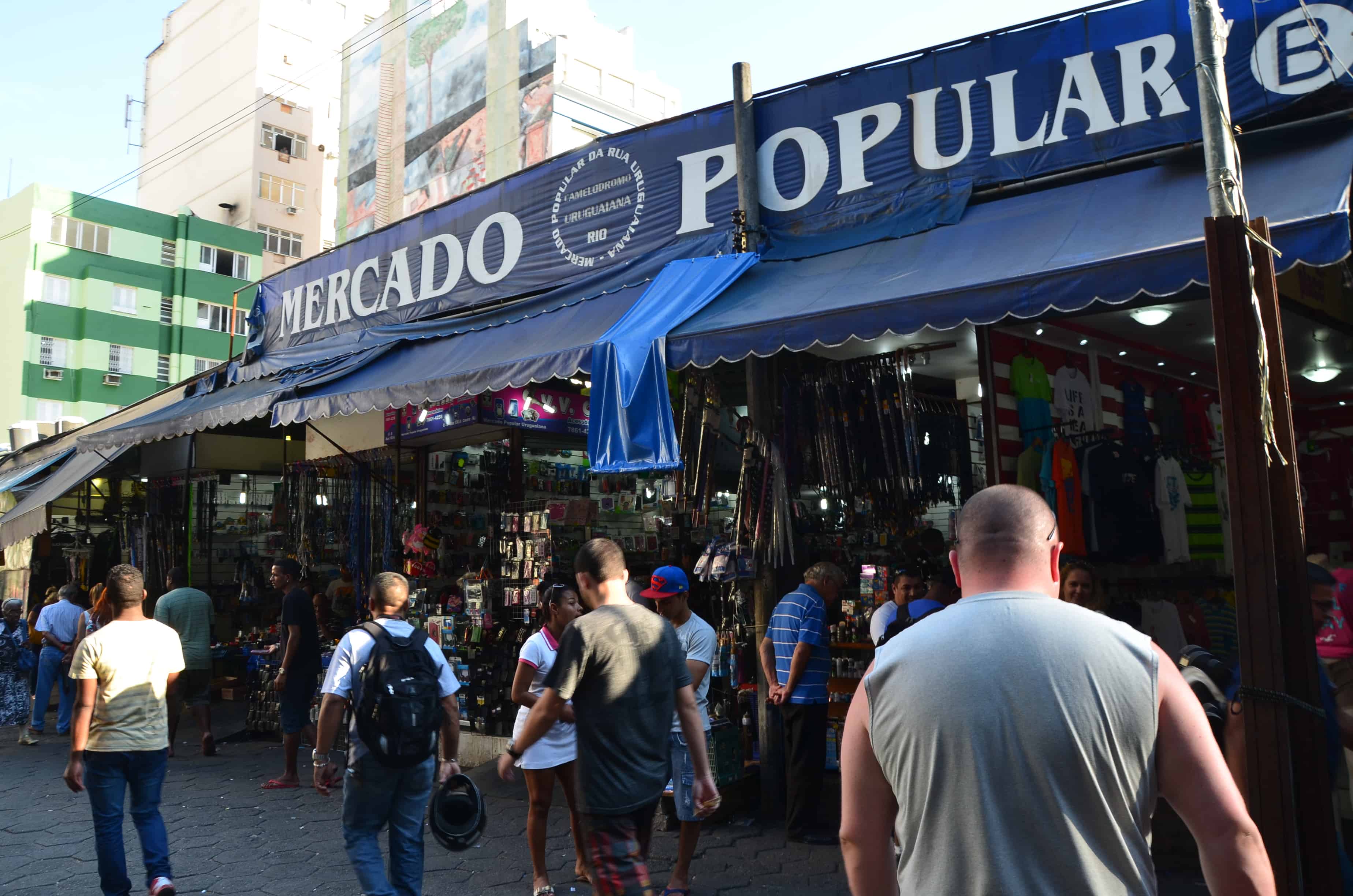 Mercado Popular in Rio de Janeiro, Brazil