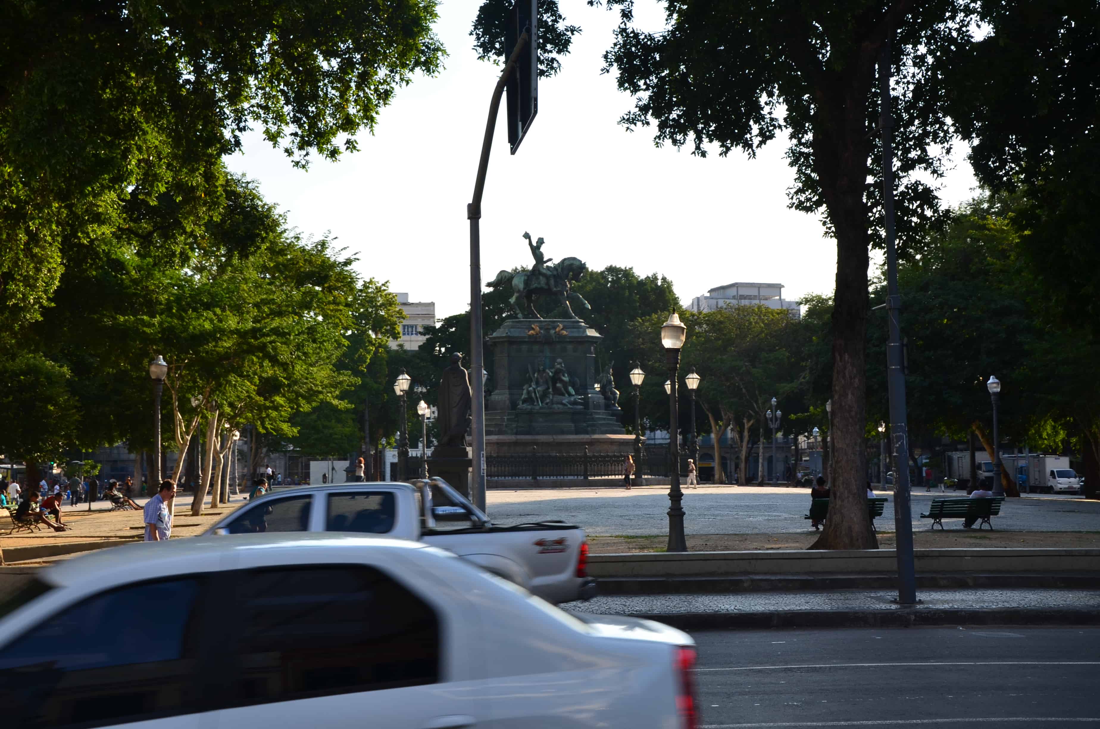 Praça Tiradentes in Rio de Janeiro, Brazil