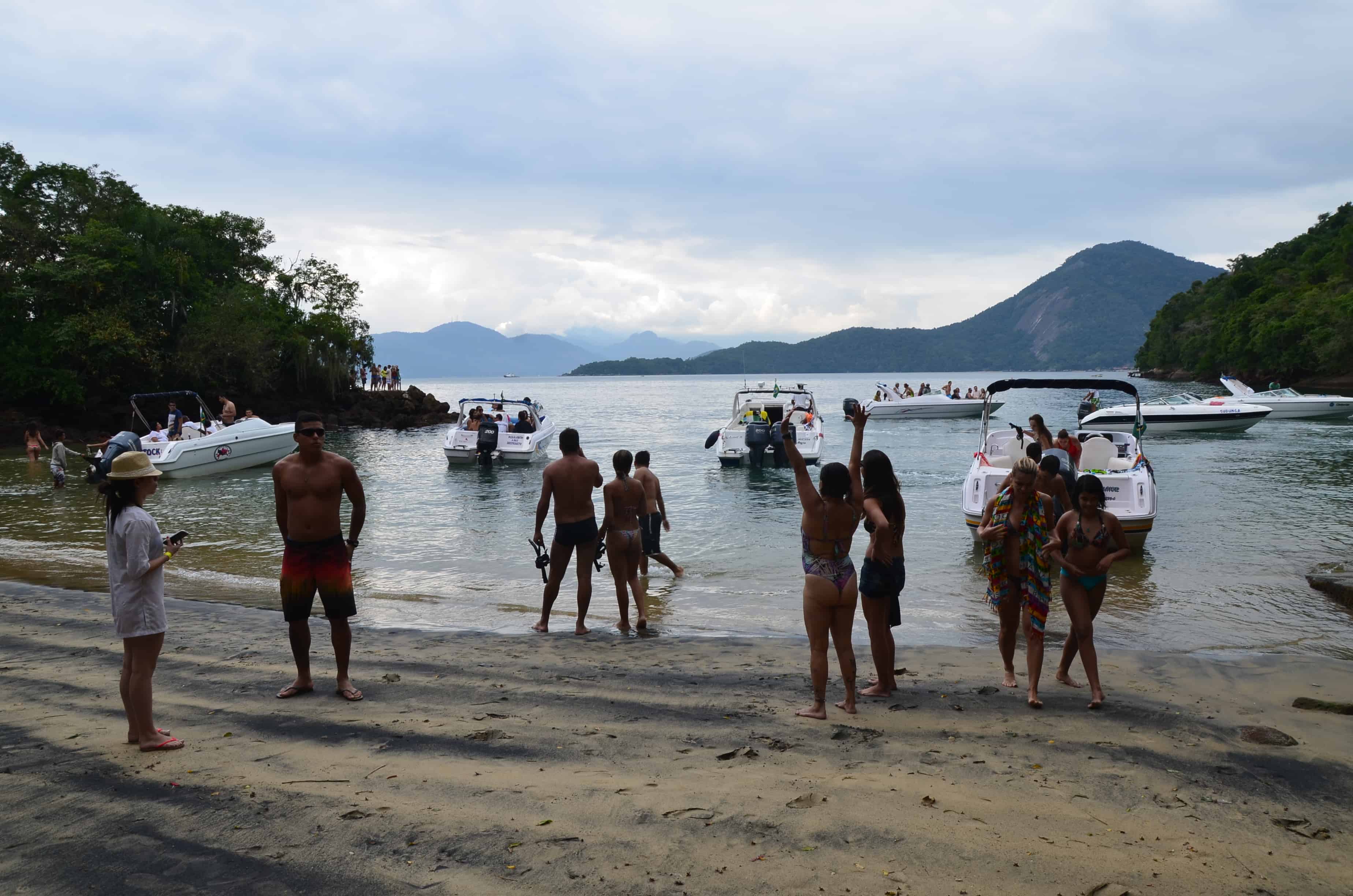 Parcel do Aripeba on Ilha Grande, Brazil