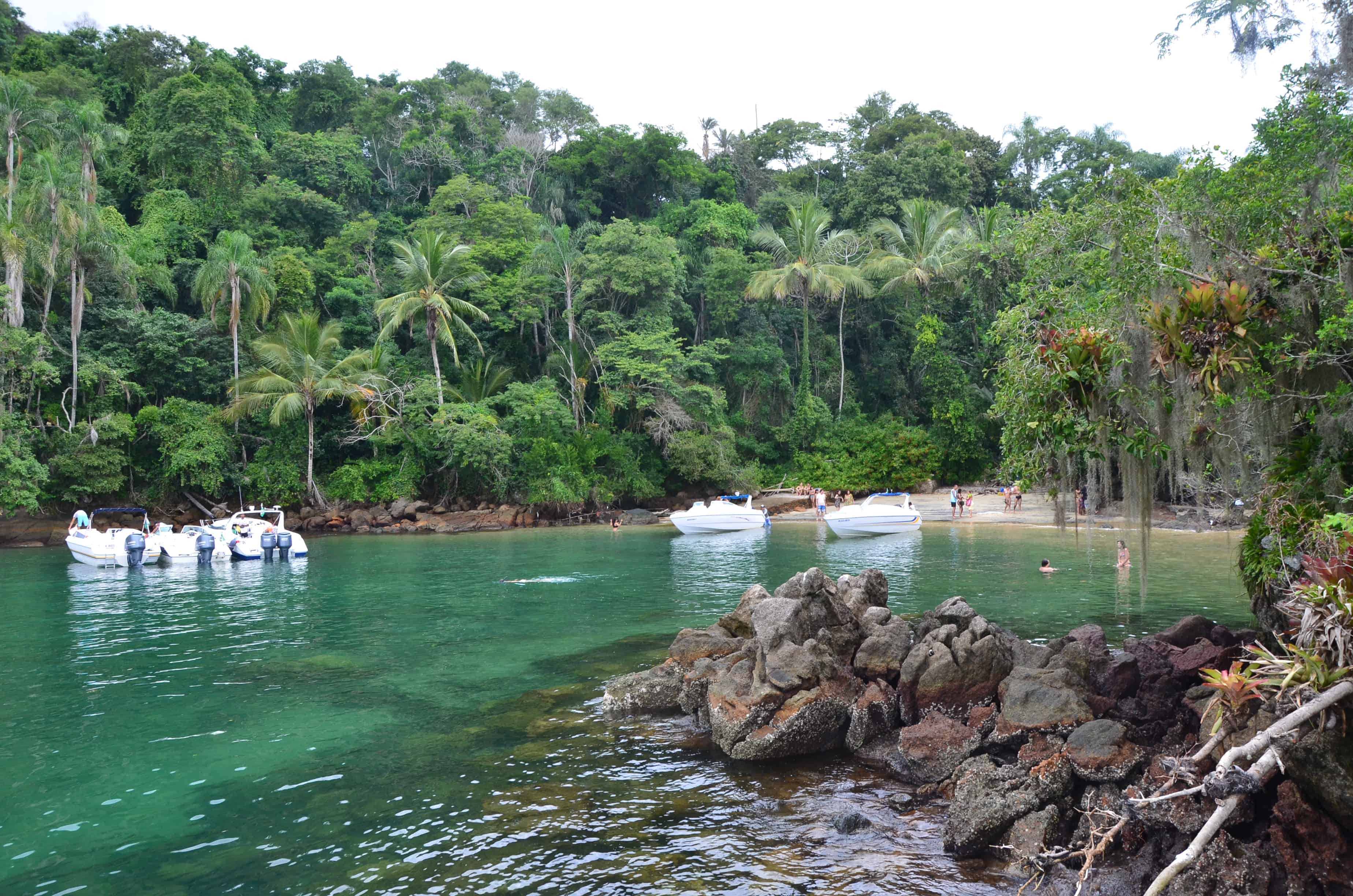 Parcel do Aripeba on Ilha Grande, Brazil