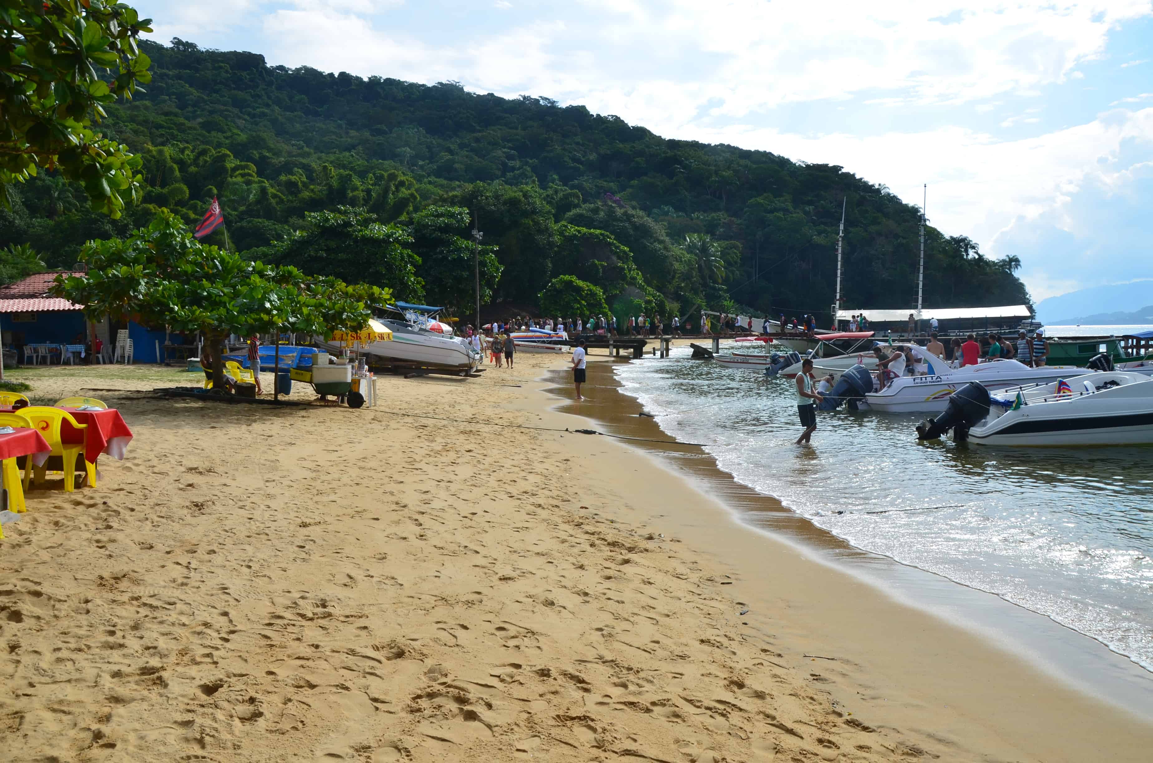 Japariz on Ilha Grande, Brazil