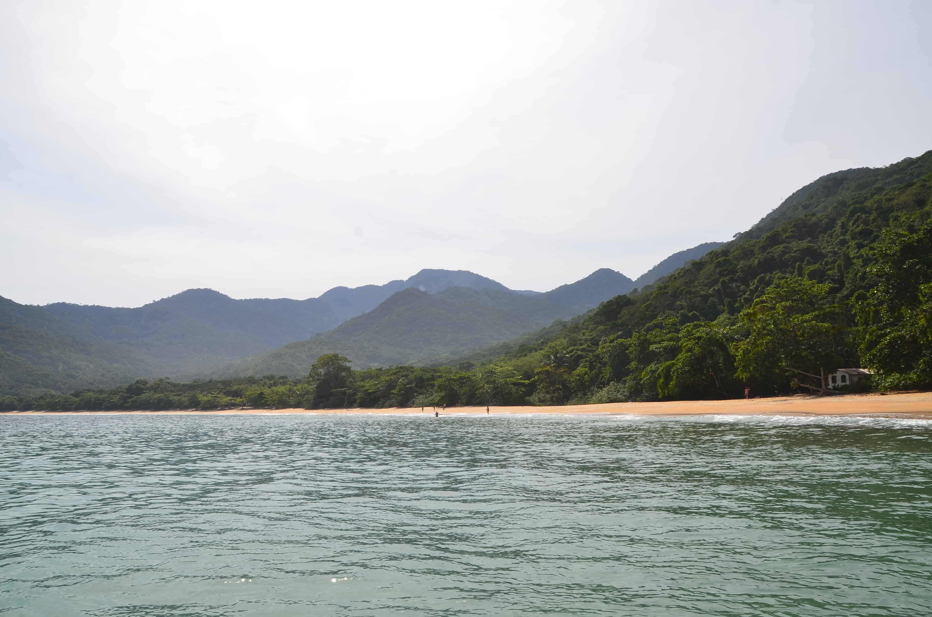 Parnaioca Beach on Ilha Grande, Brazil