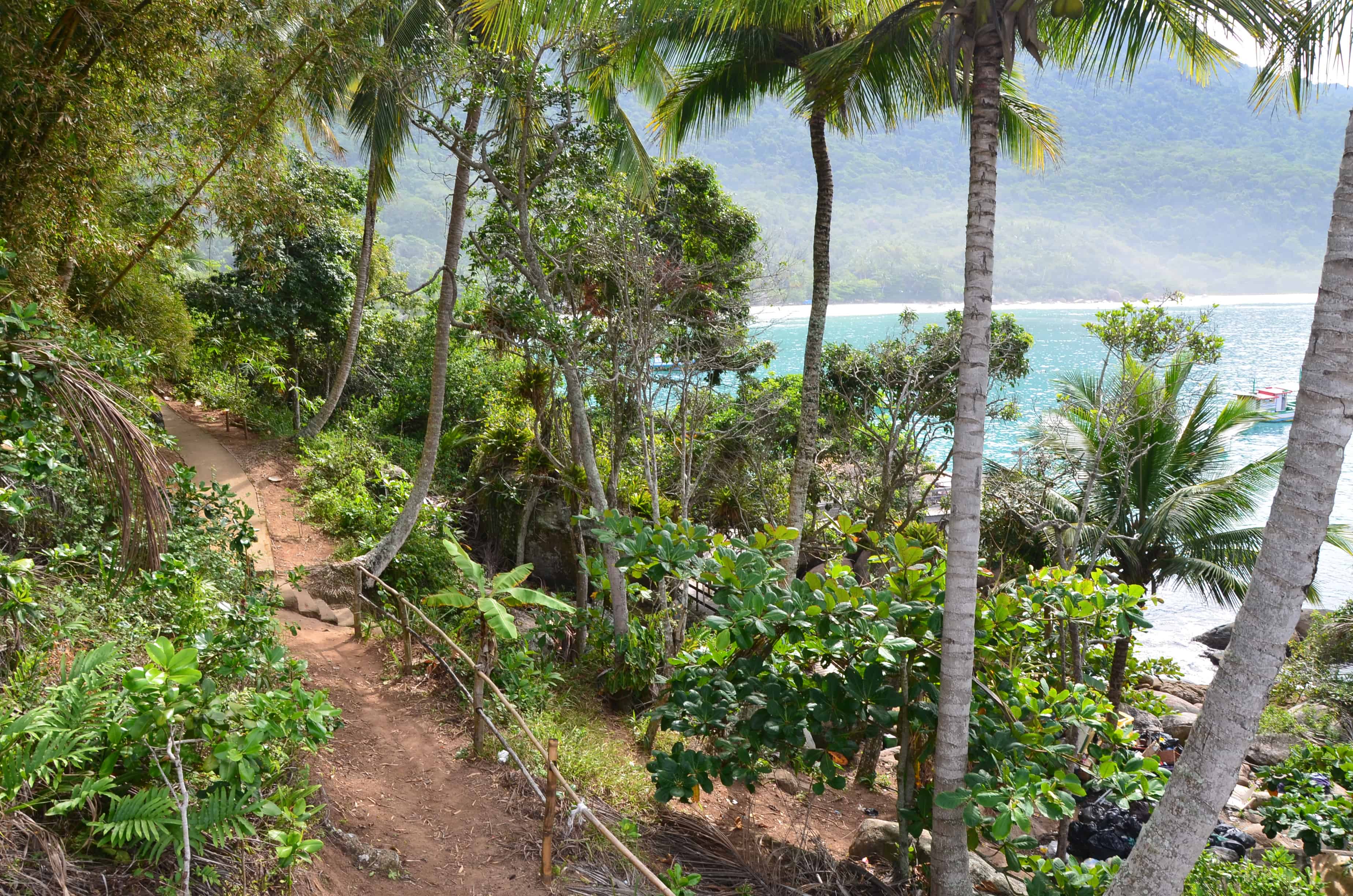 Trail at Aventureiro Beach