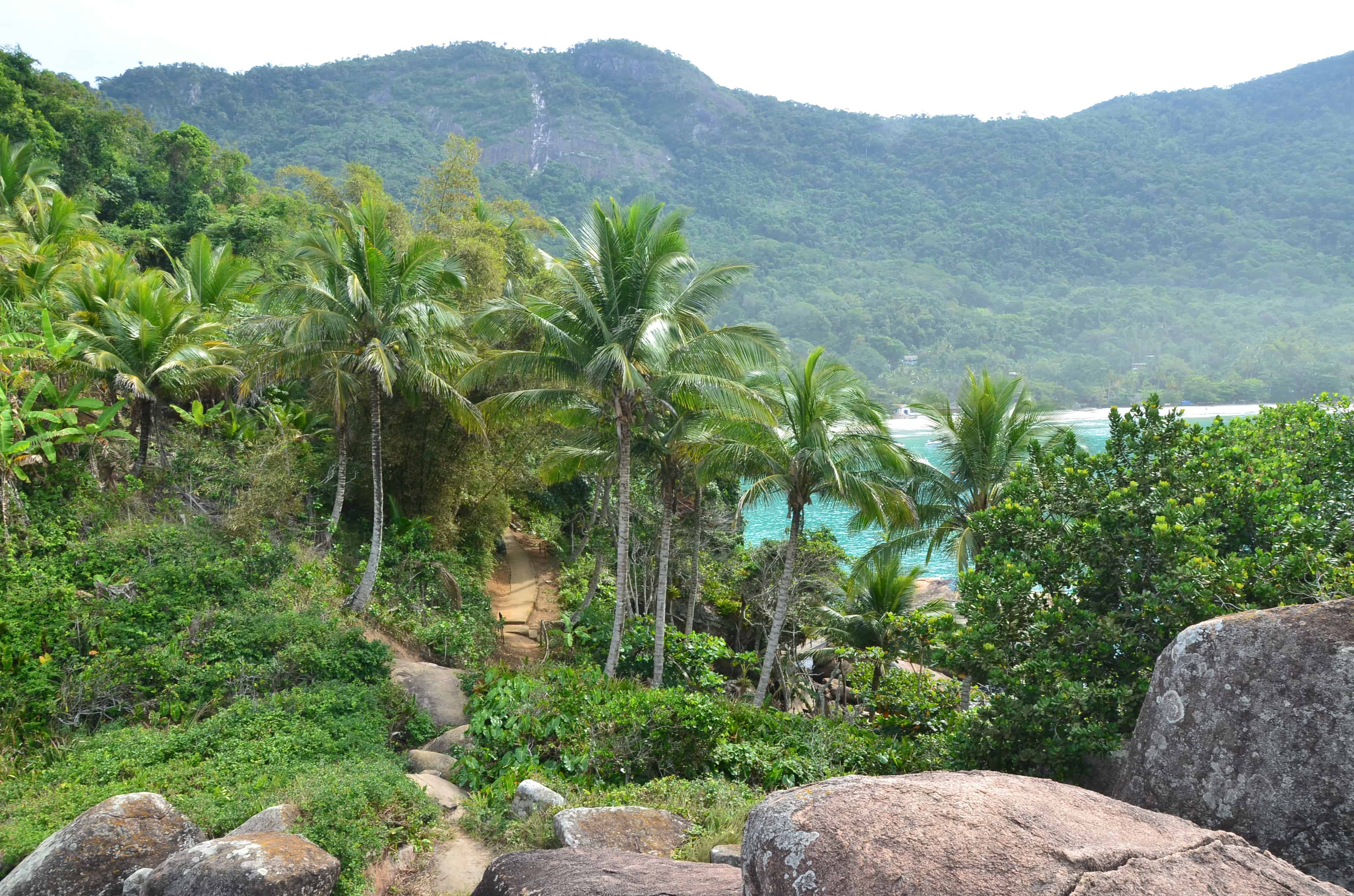 Trail at Aventureiro Beach