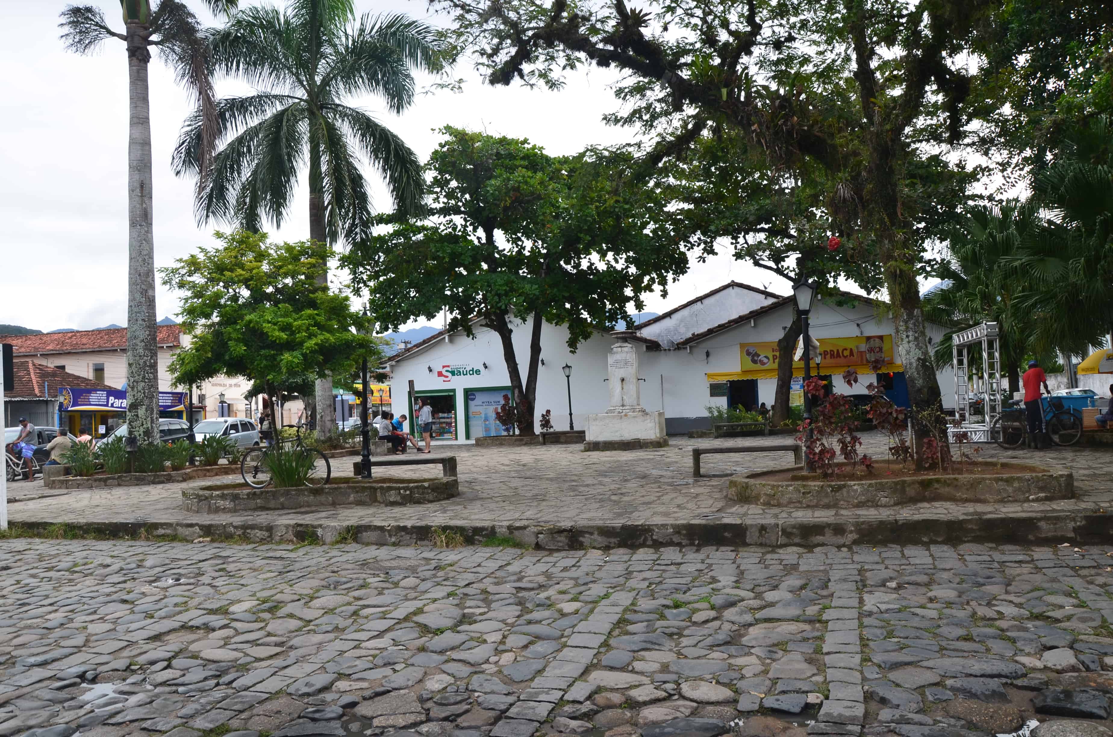 Praça do Chafariz in Paraty, Brazil