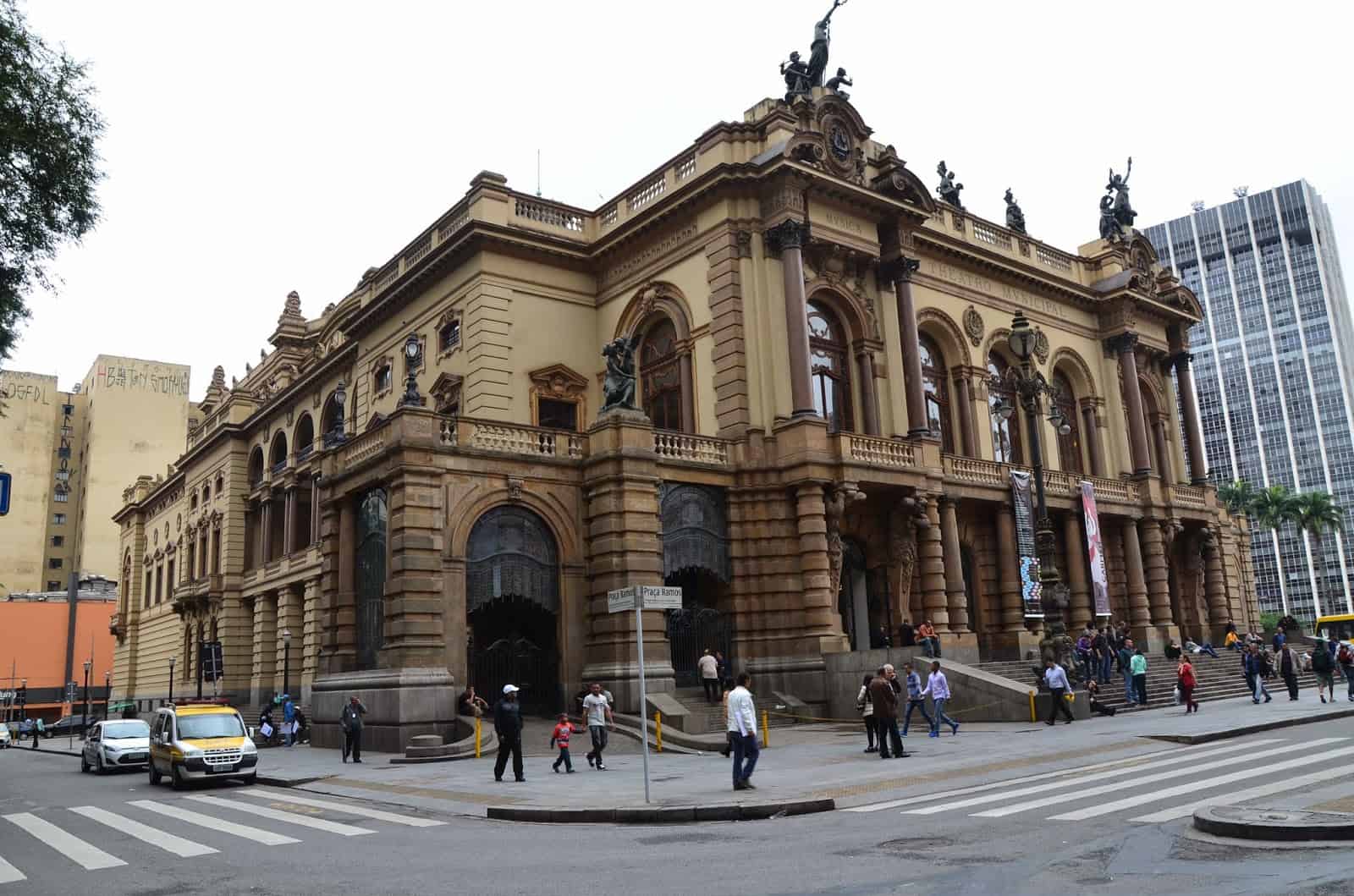 Municipal Theatre in São Paulo, Brazil