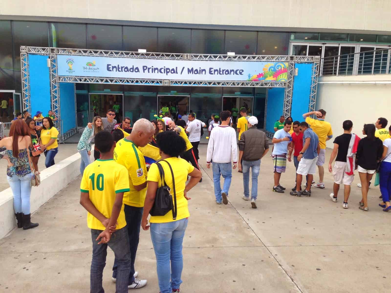 FIFA Fan Fest in Belo Horizonte, Brazil 2014 World Cup