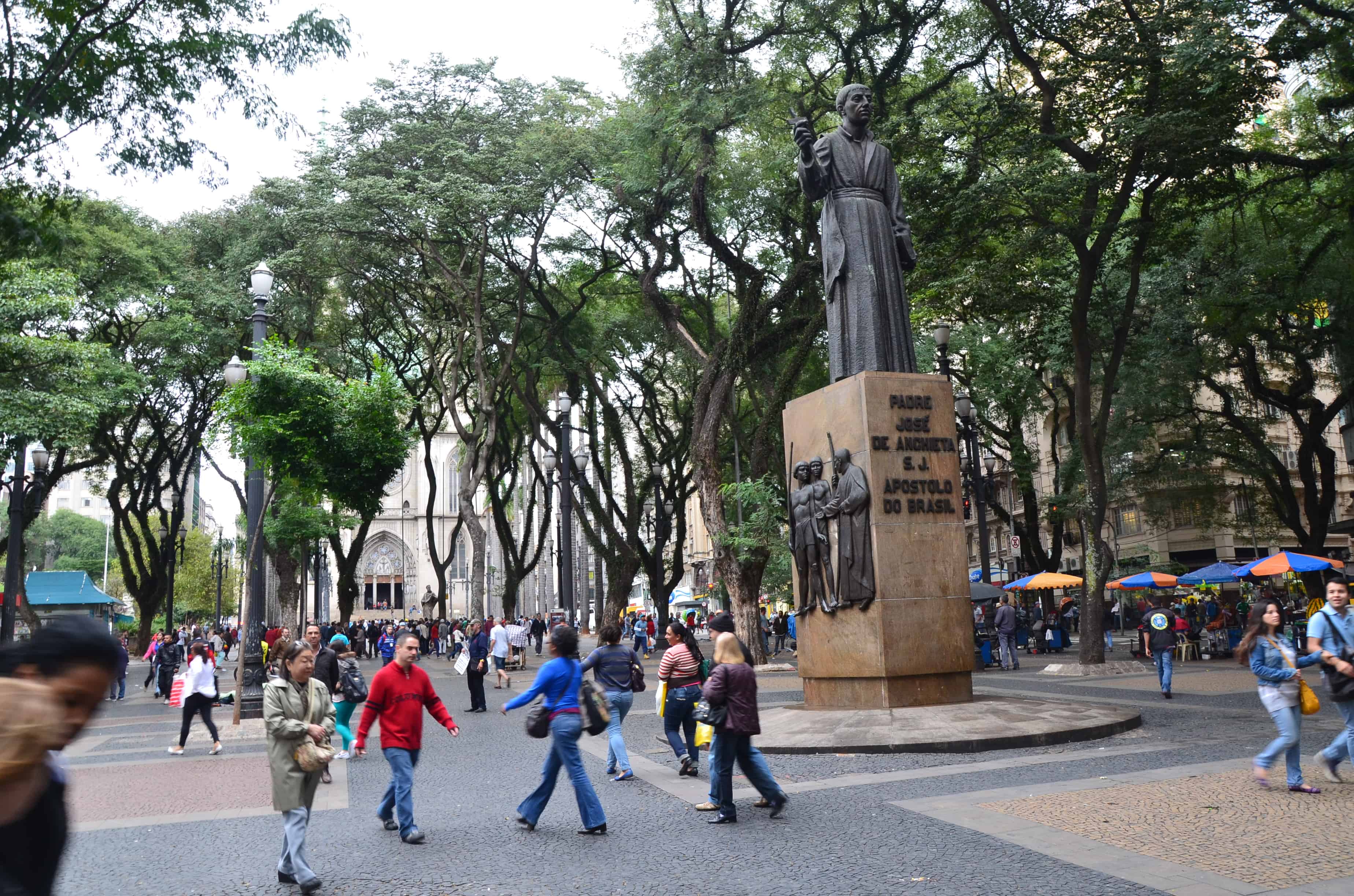 Praça da Sé in São Paulo, Brazil
