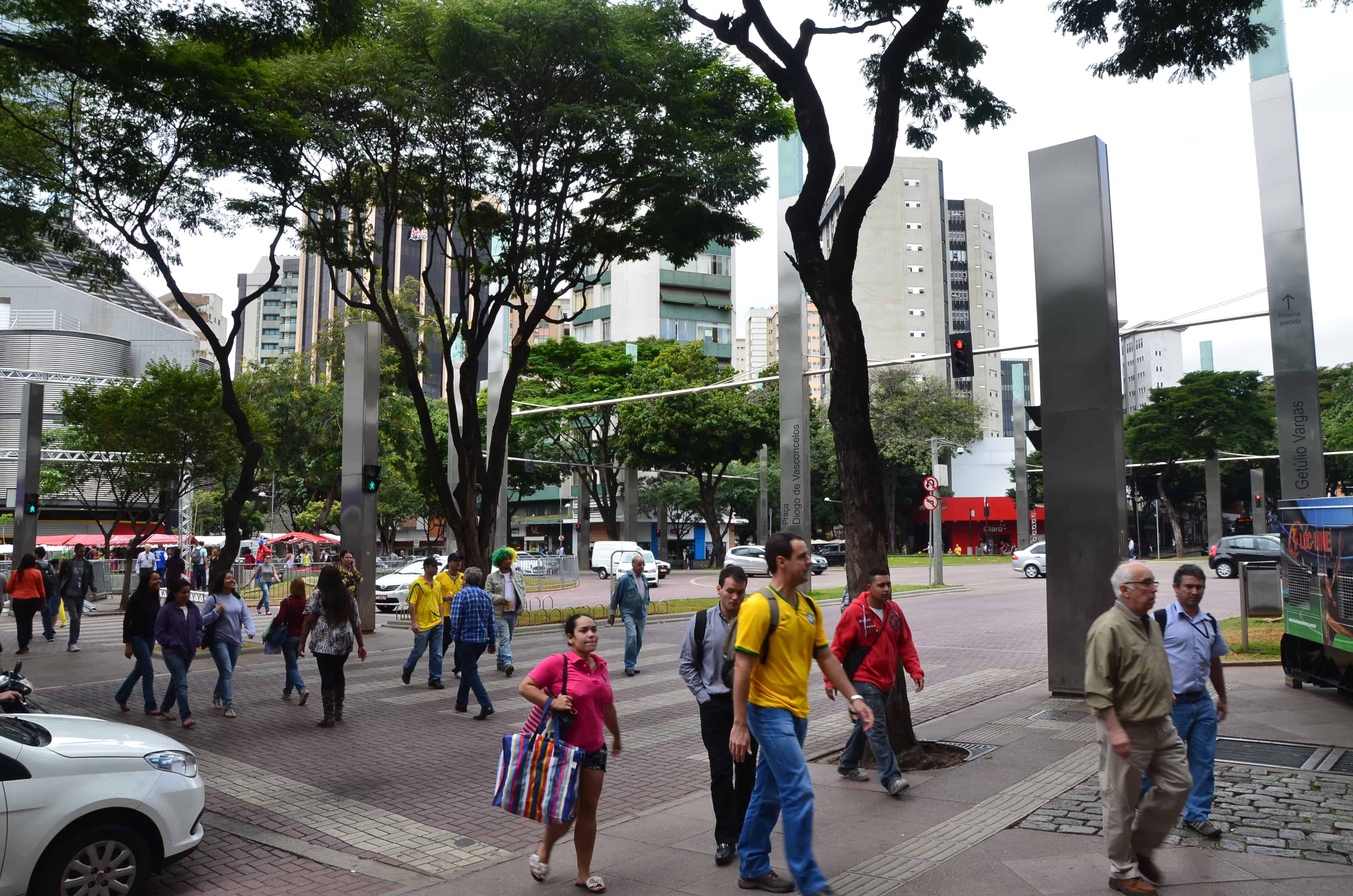 Praça da Savassi in Belo Horizonte, Brazil